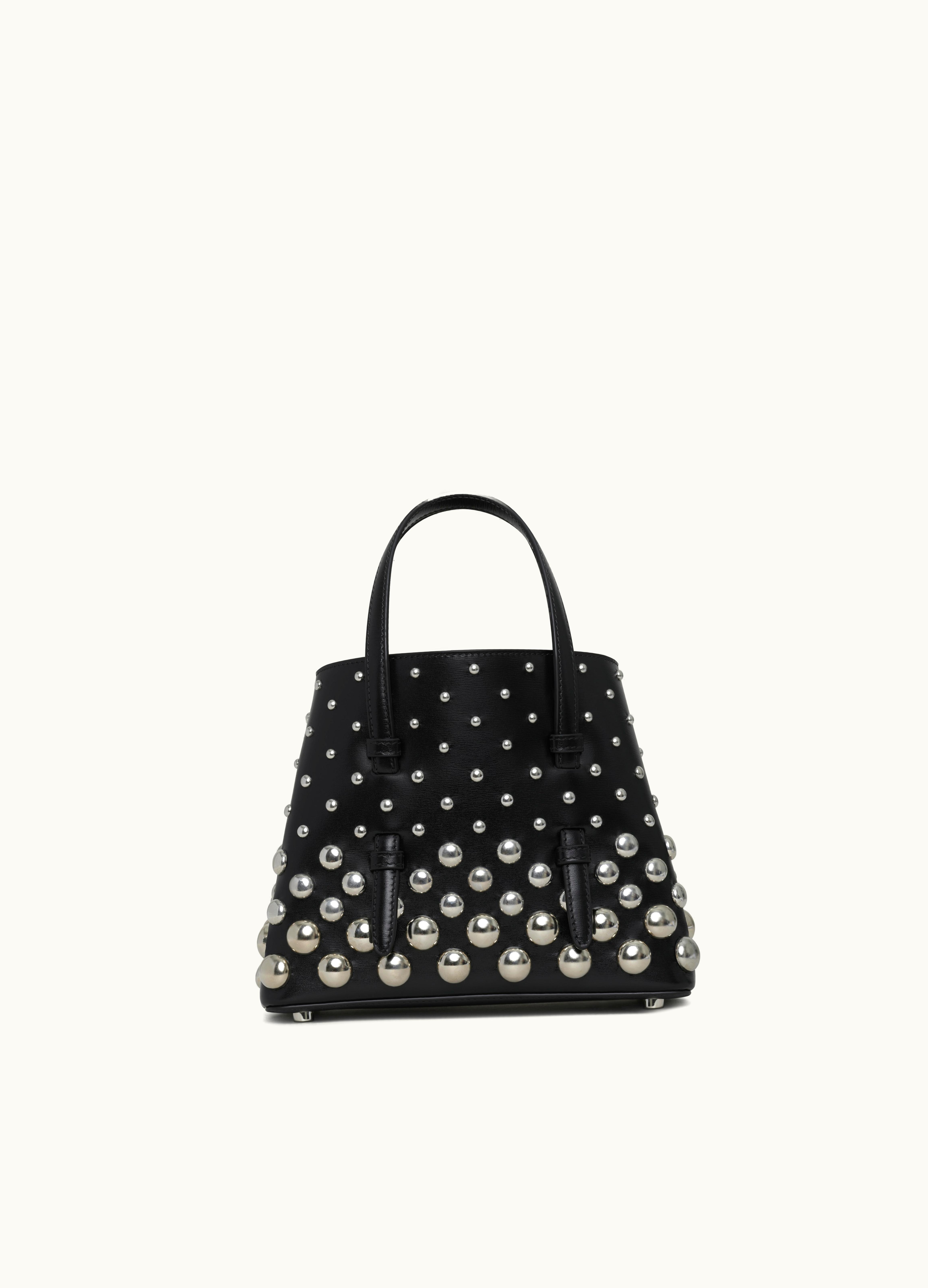 Alaia Alaia Women's Black Mina 20 Bag In Nappa Leather