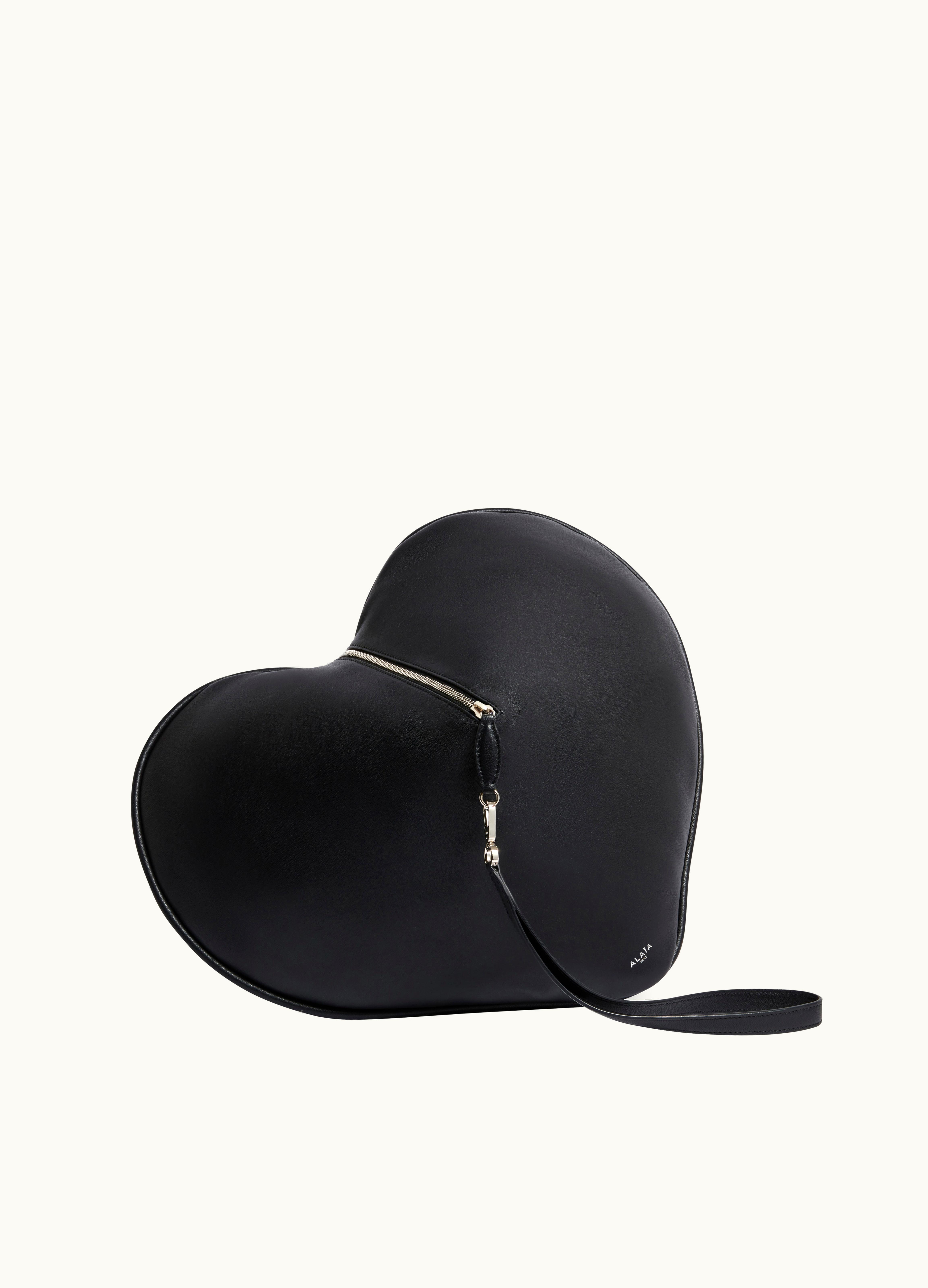 Alaia Alaia Women's Black Le Coeur Soft In Lambskin