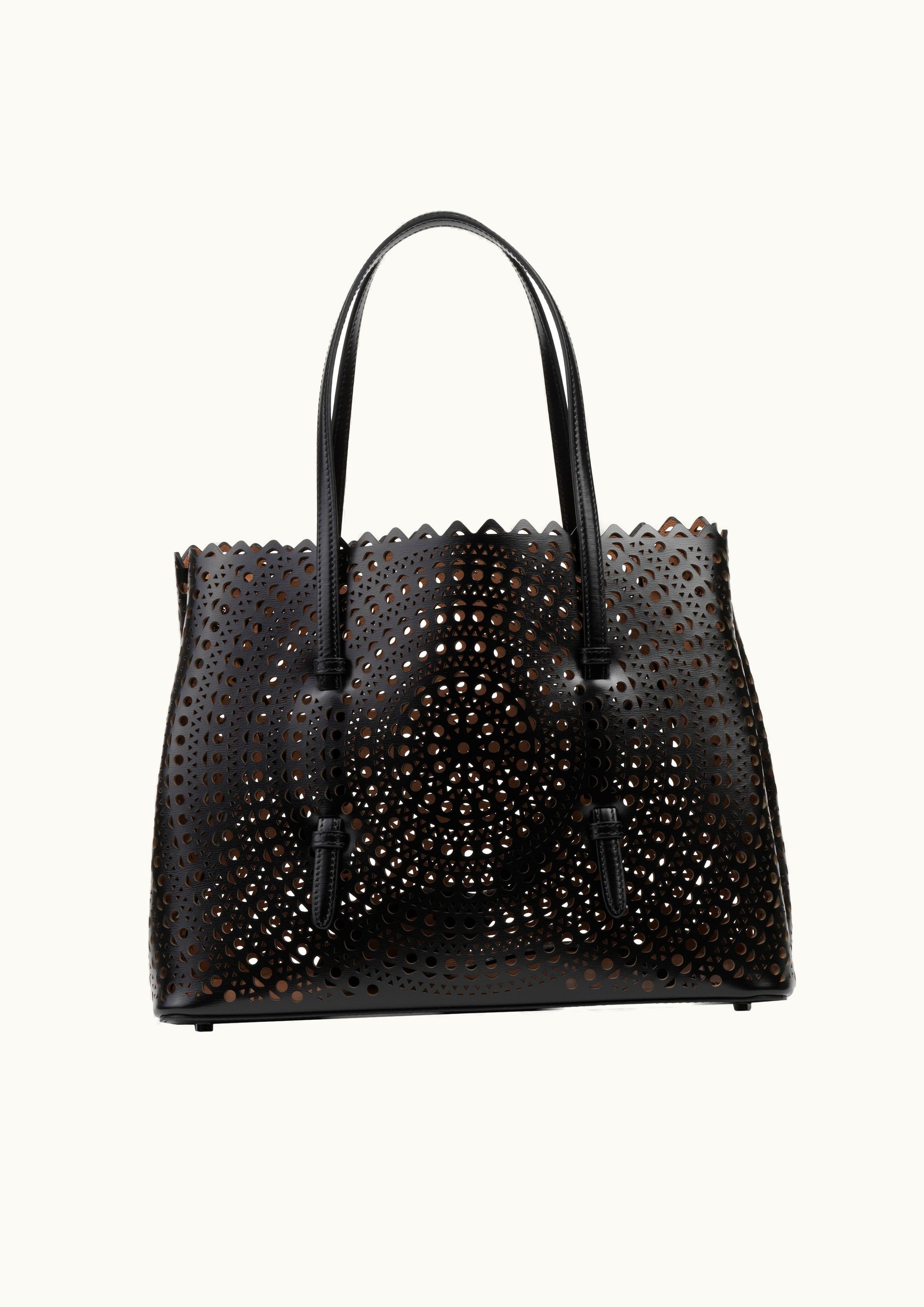 Alaia Alaia Black Mina 32 Bag In New Vienne Lux Calfskin