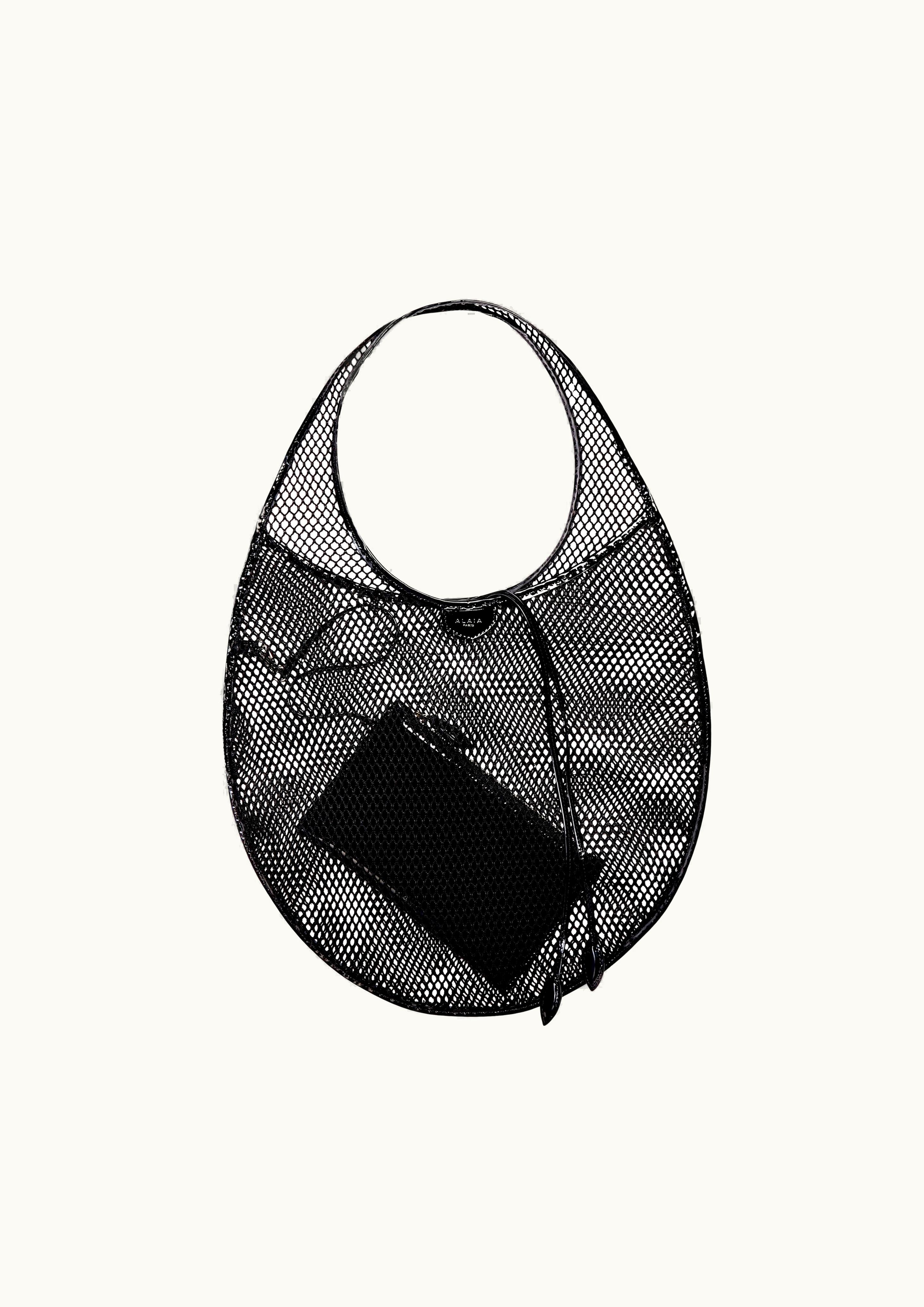 Alaia Alaia Women's Black One Piece Medium Bag In Fishnet
