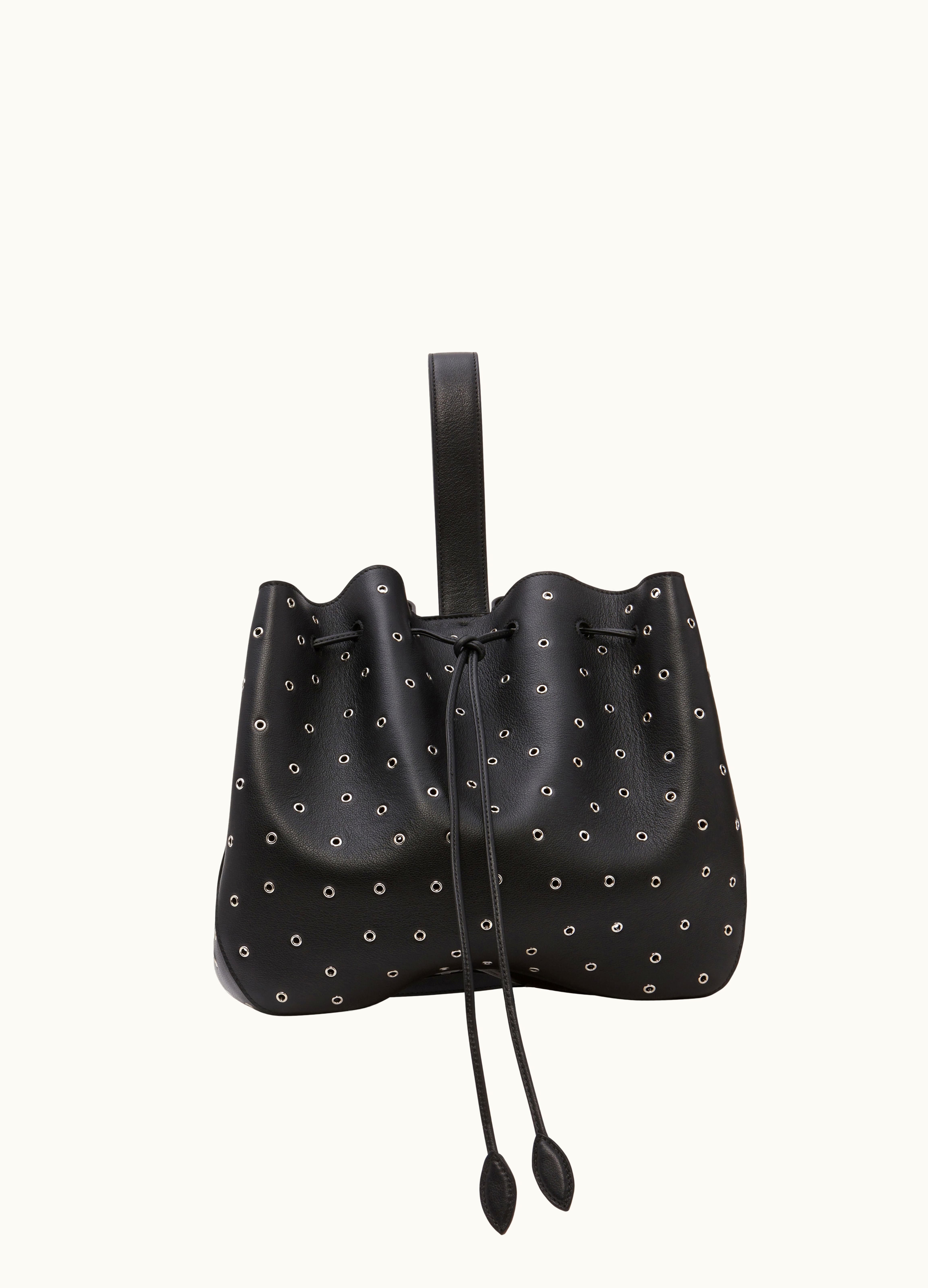 Alaia Alaia Women's Black Rose Marie 28 In Calfskin