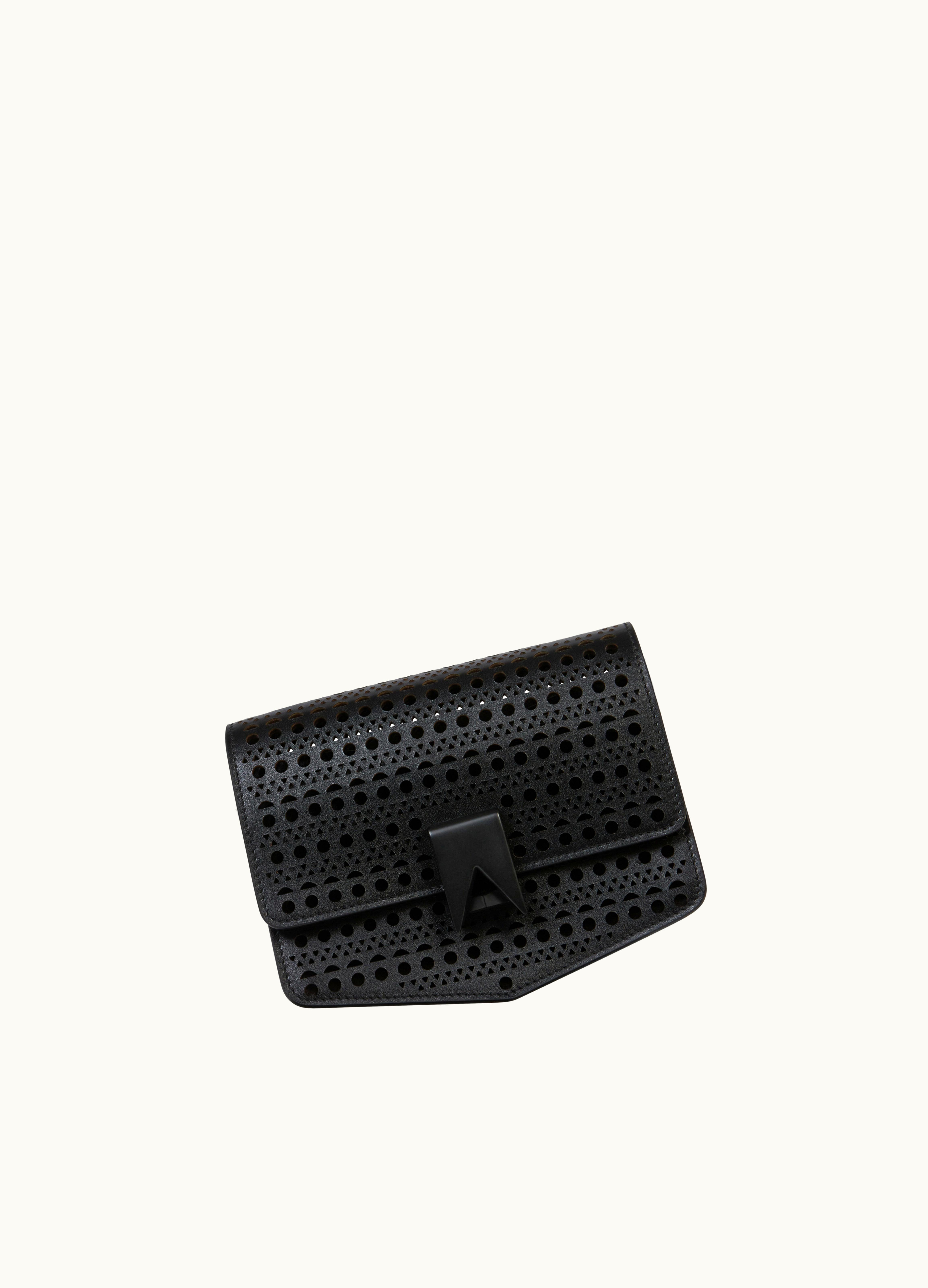 Alaia Alaia Women's Black Le Papa Small Bag In Box Calfskin