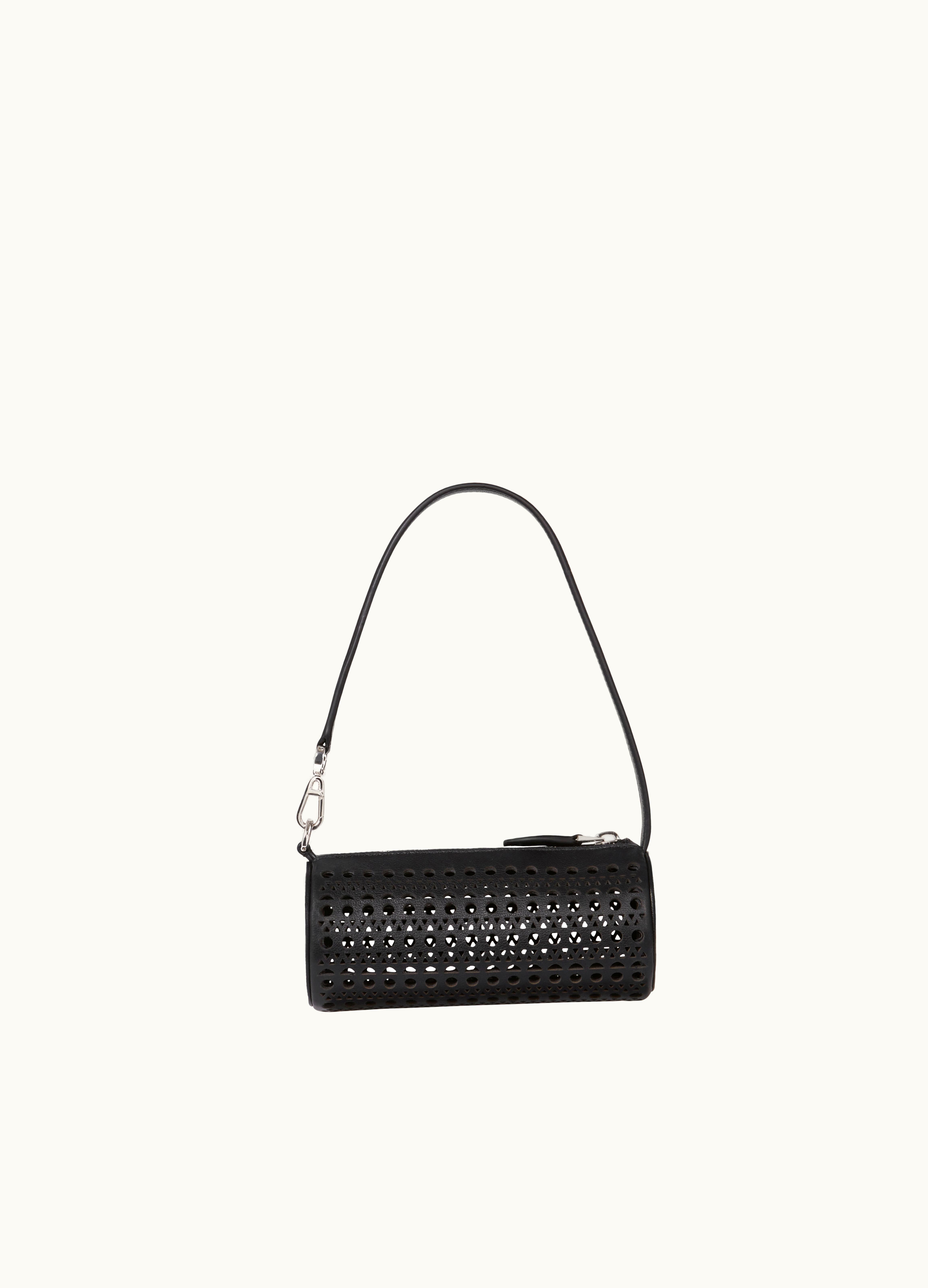 Alaia Alaia Women's Black Mini Tube Bag In Calfskin