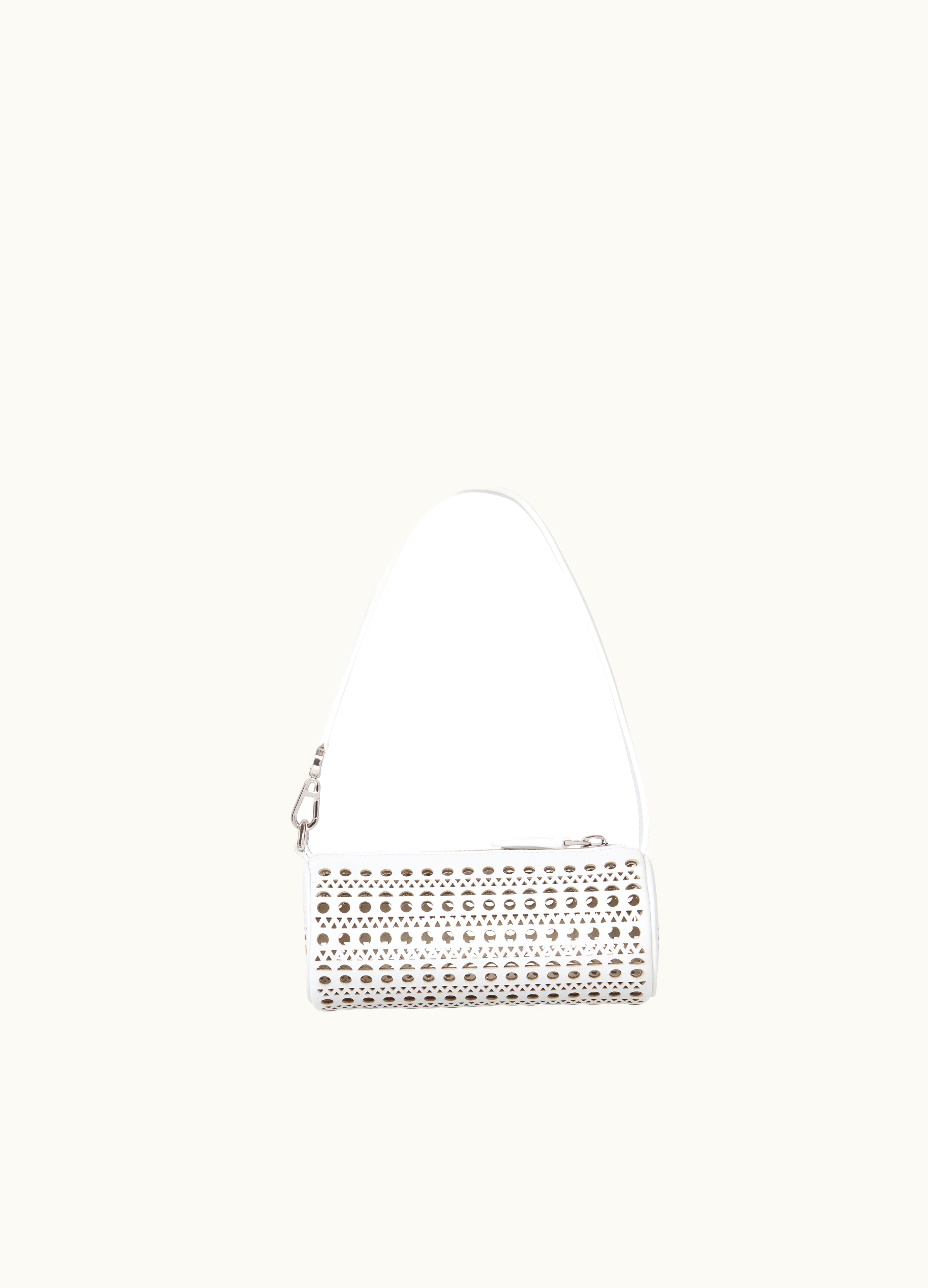 Alaia Alaia Women's White Mini Tube Bag In Calfskin