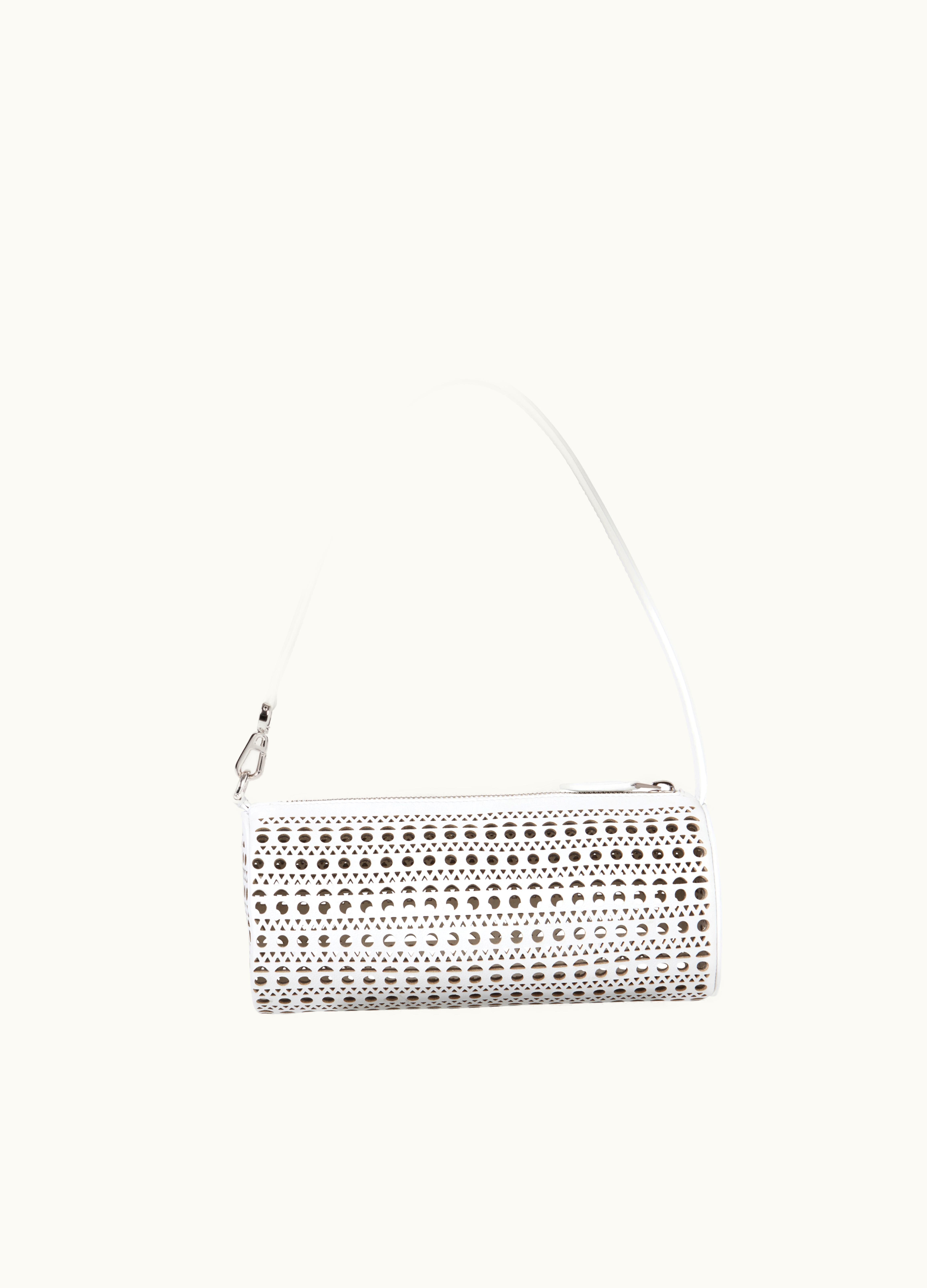 Alaia Alaia Women's White Tube Bag In Calfskin