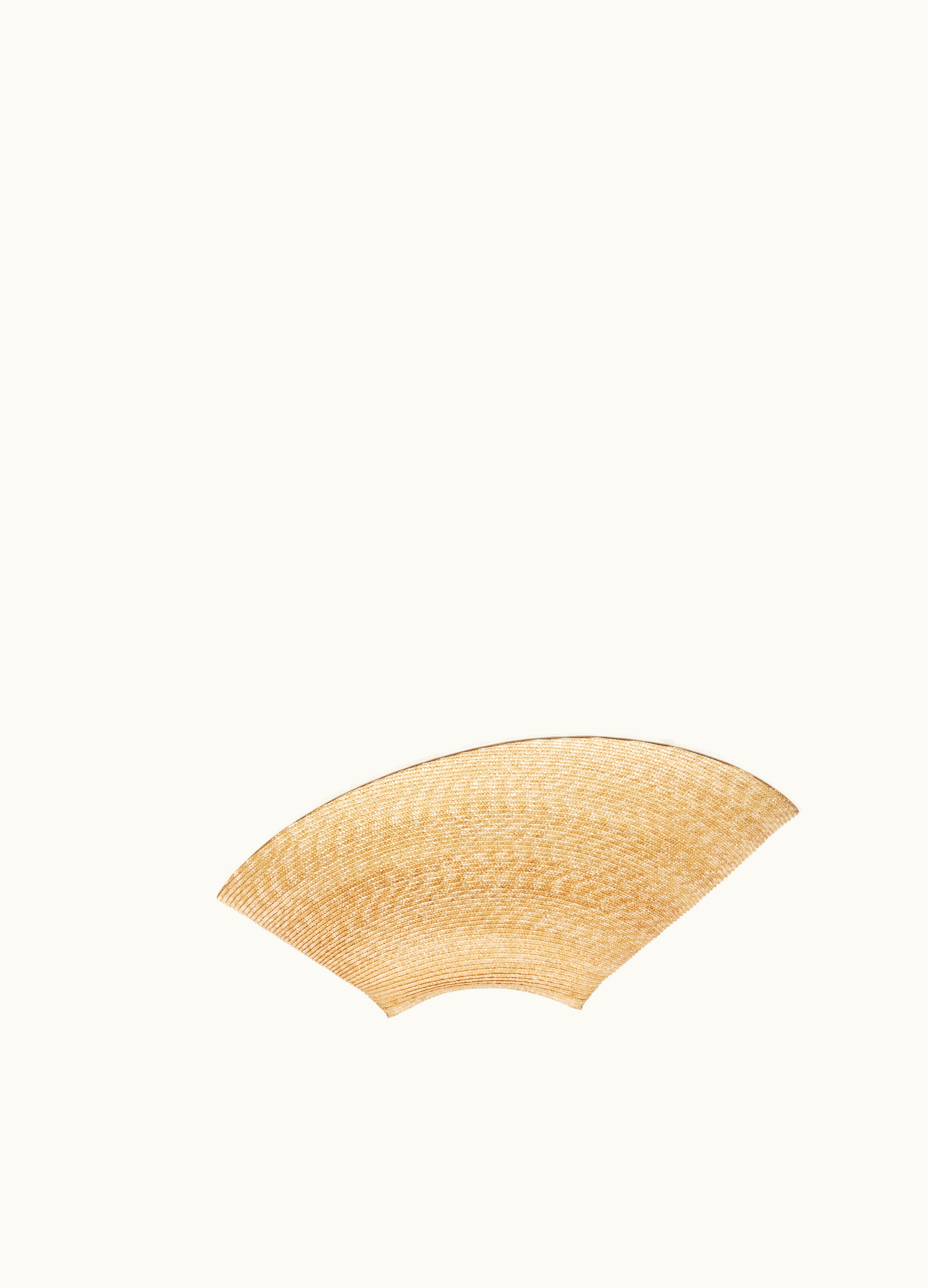 Alaia Alaia White Khaima Large Bag In Calfskin And Straw