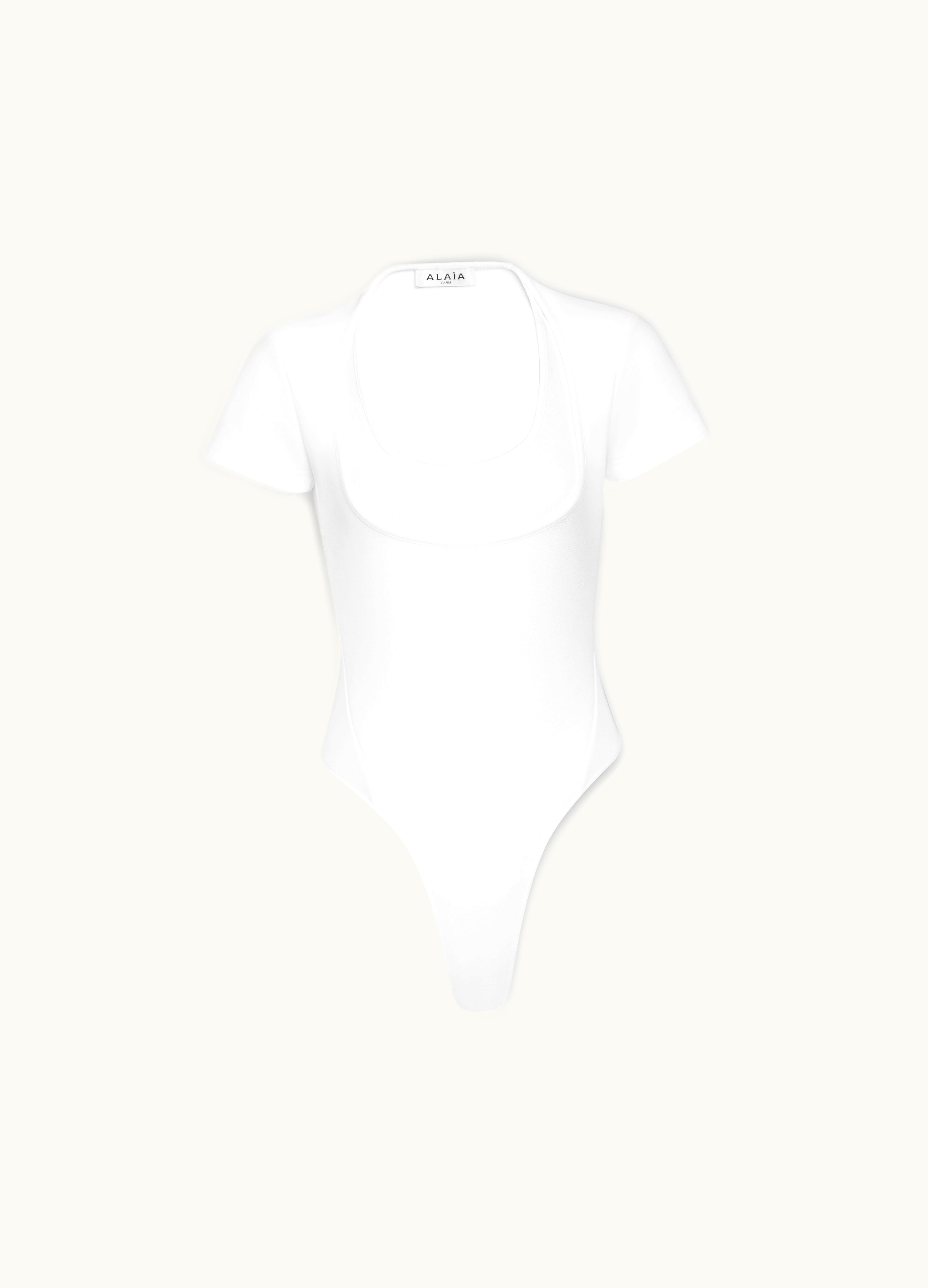 Alaia Alaia Women's White Neckline Body