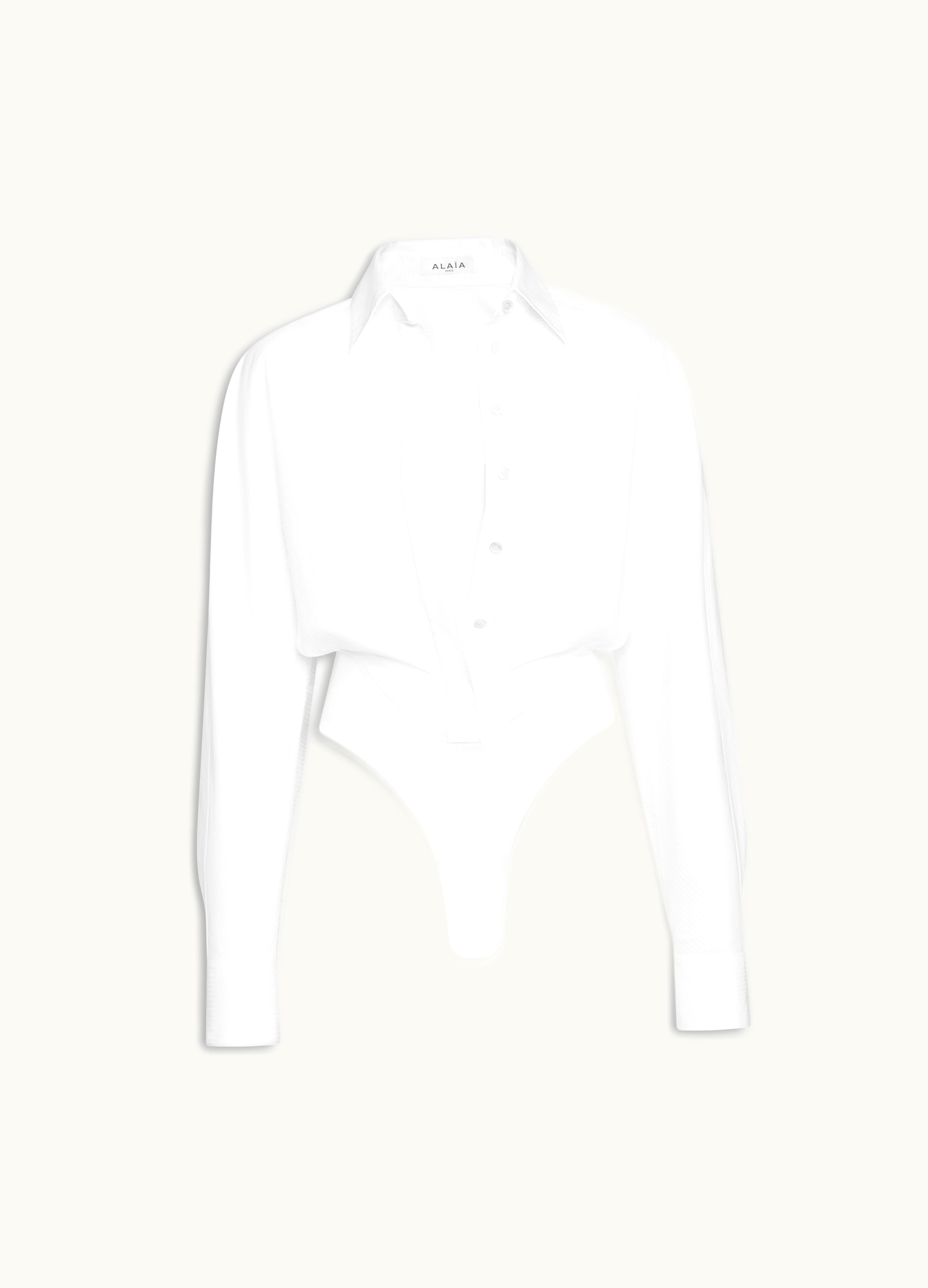 Alaia Alaia Women's White Layer Body Shirt