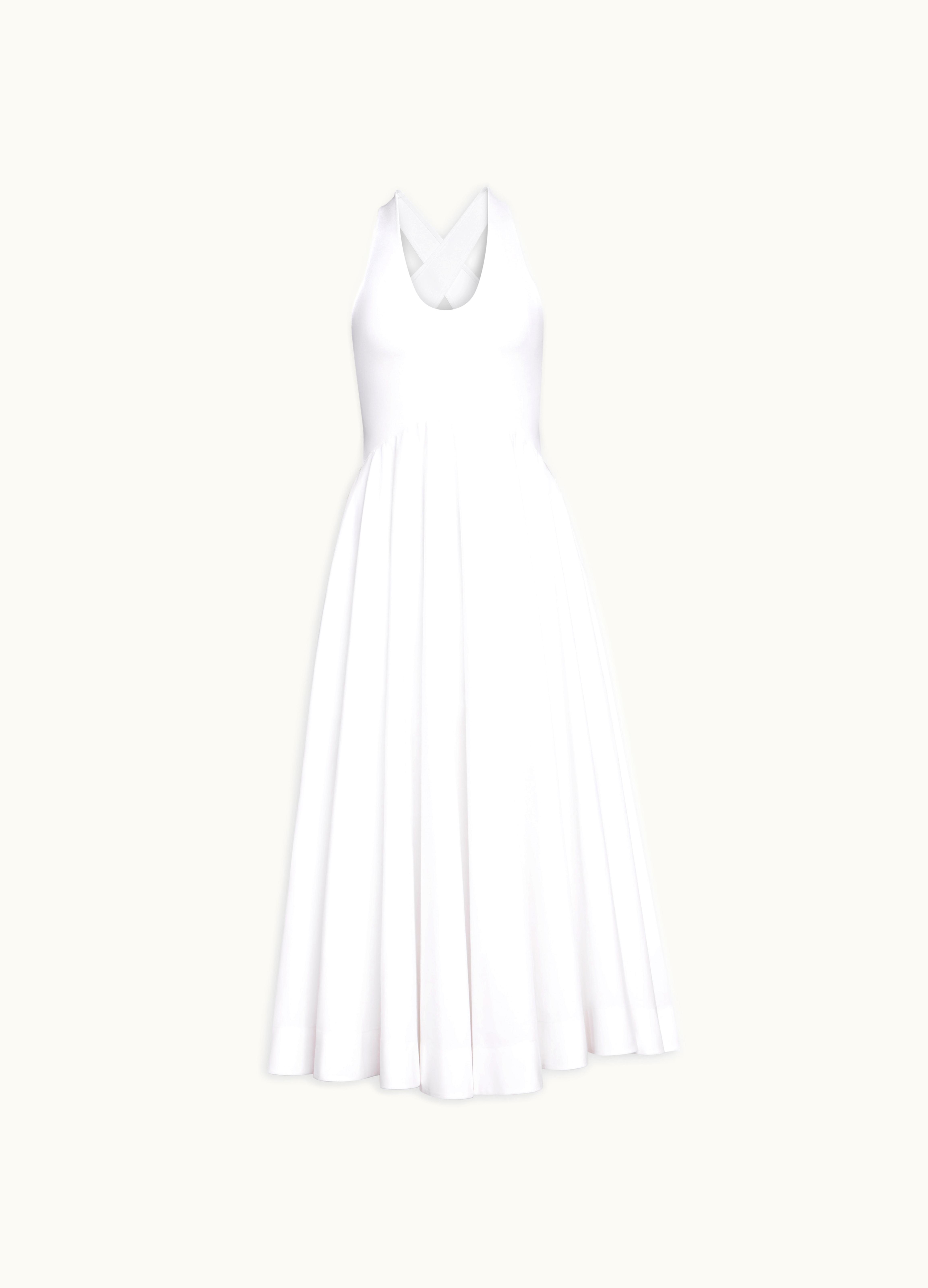 Alaia Alaia Women's White Tank Dress