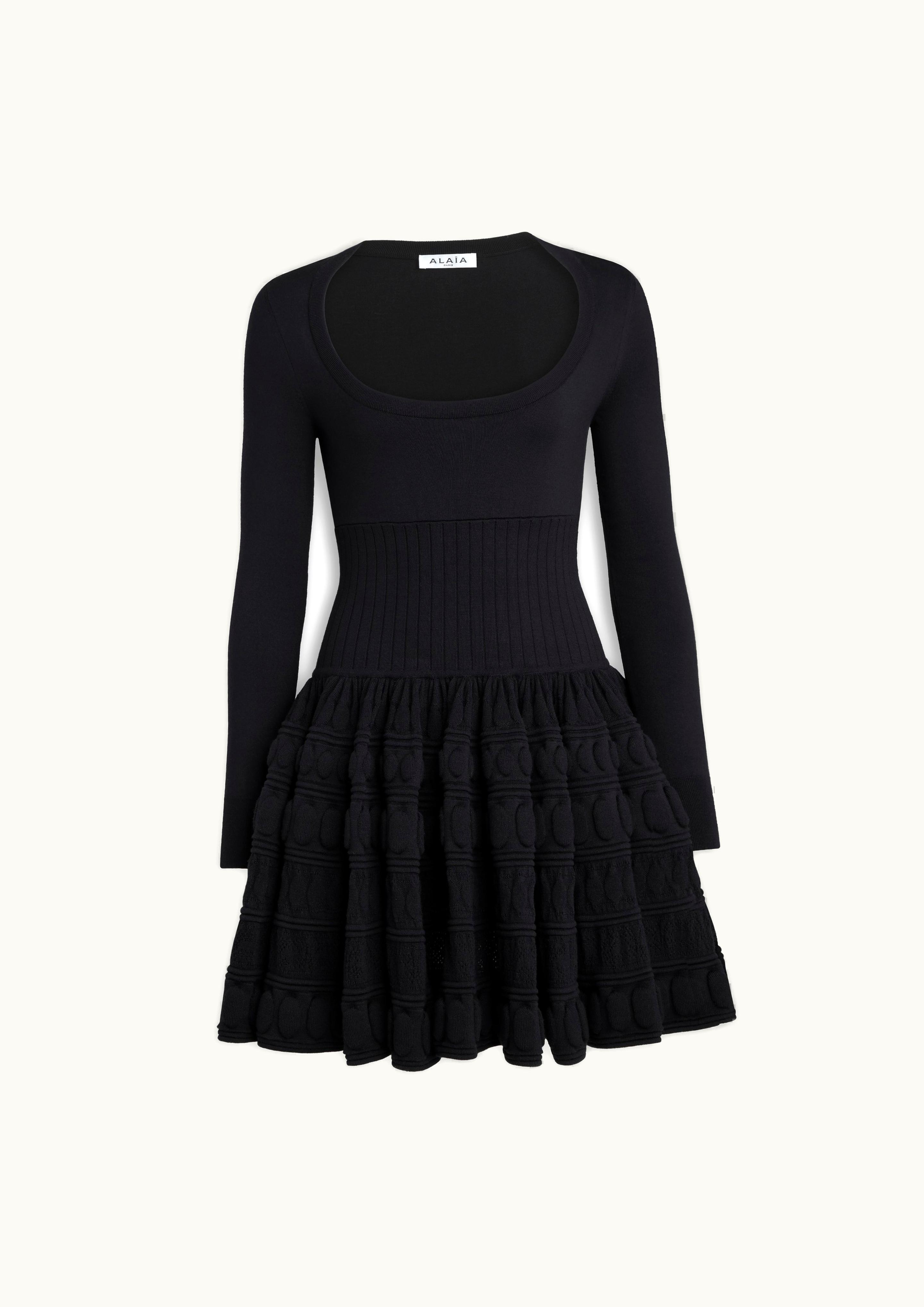 Alaia Alaia Women's Black Crinoline Dress