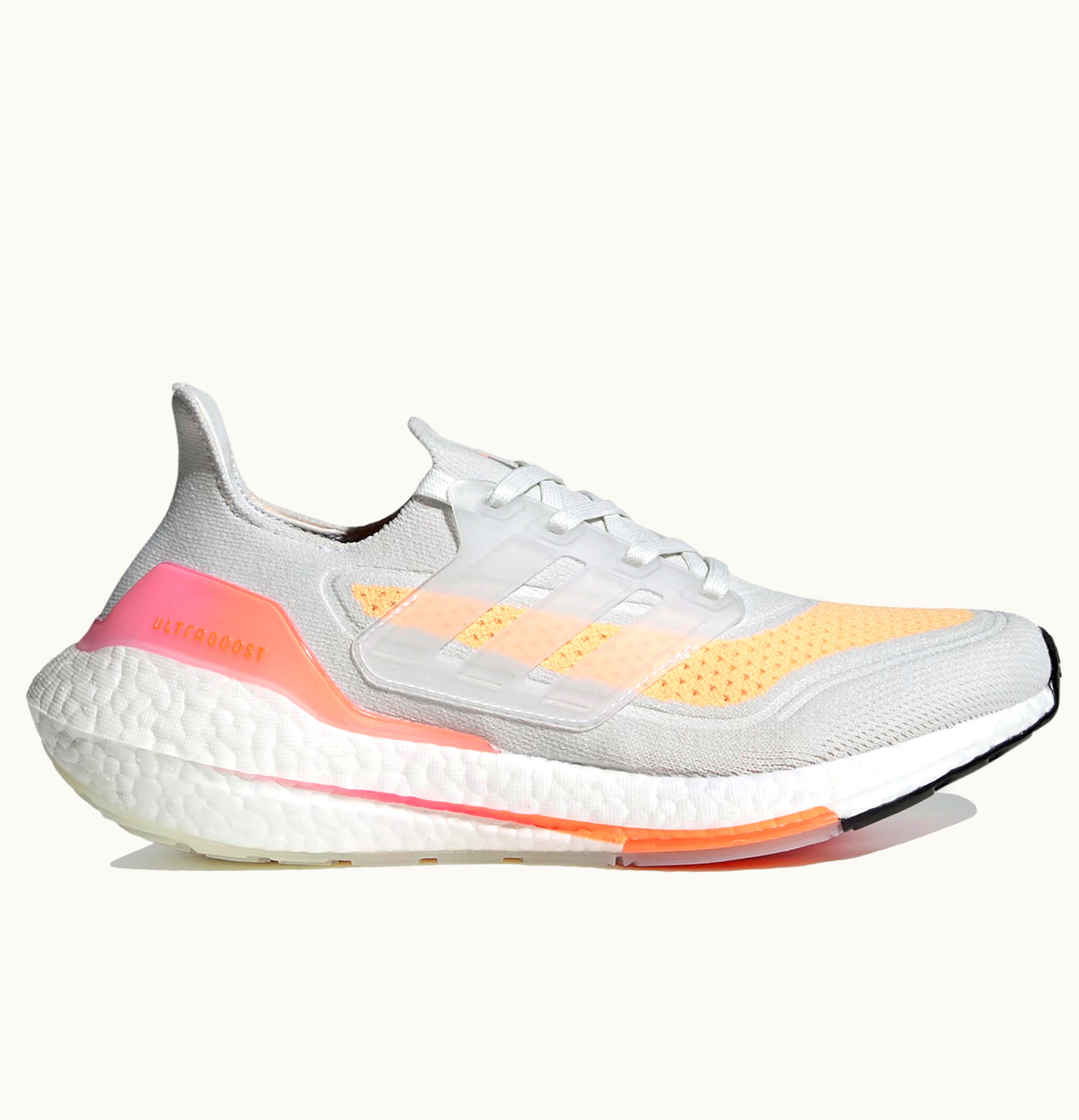 Adidas adidas UltraBoost 21 White Acid Orange W