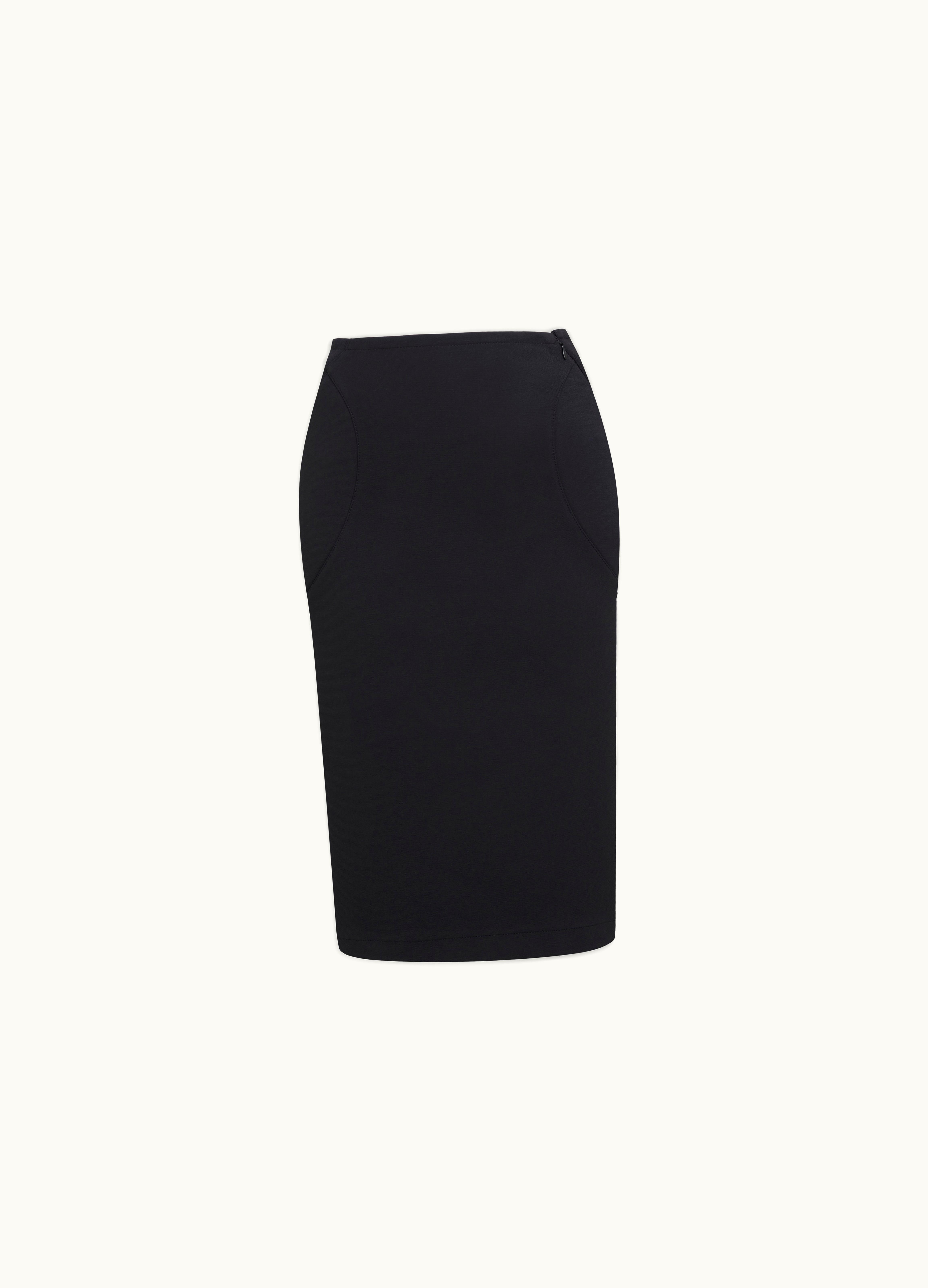 Alaia Alaia Women's Black Pencil Skirt