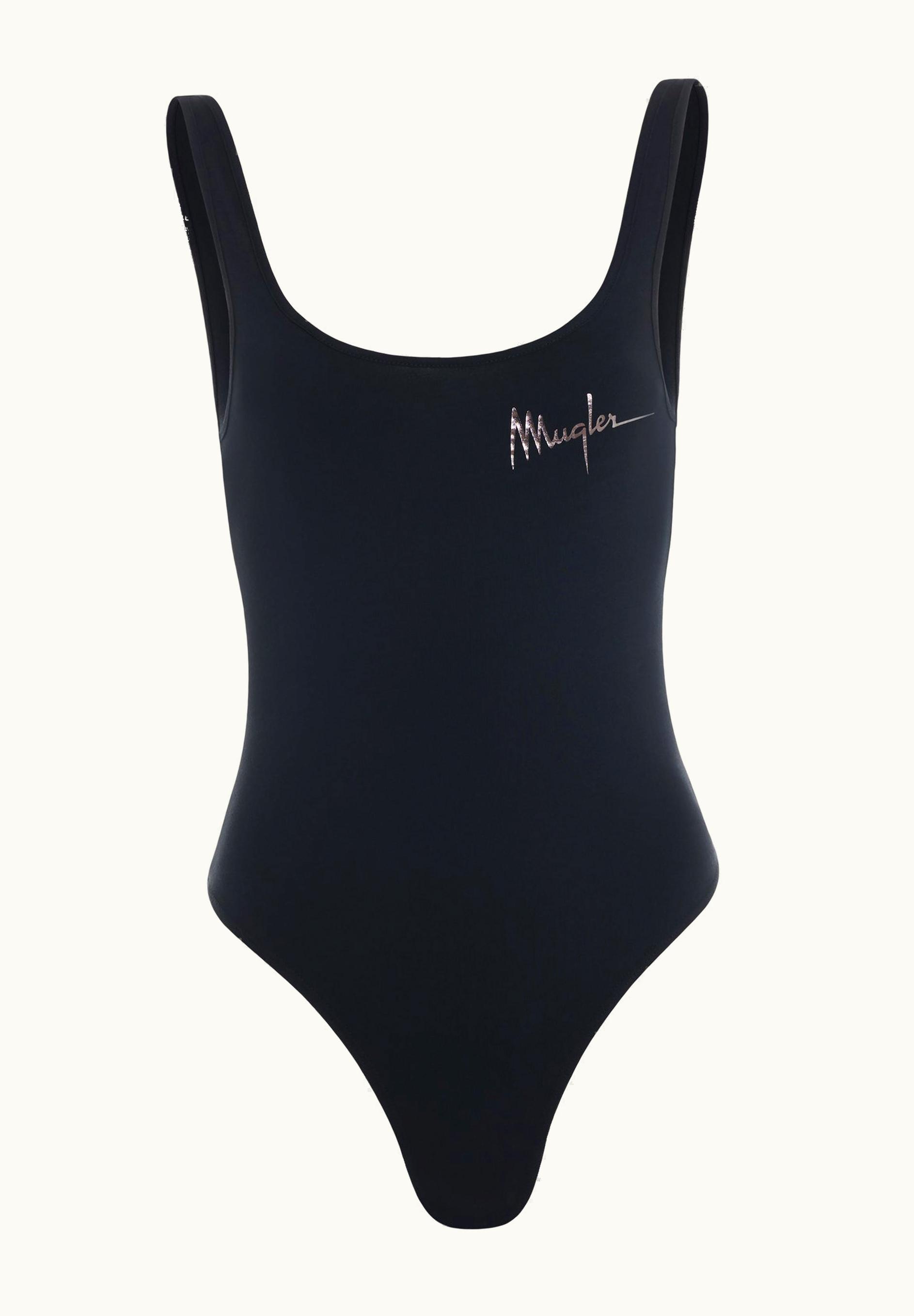 Mugler Mugler Black Signature Bodysuit