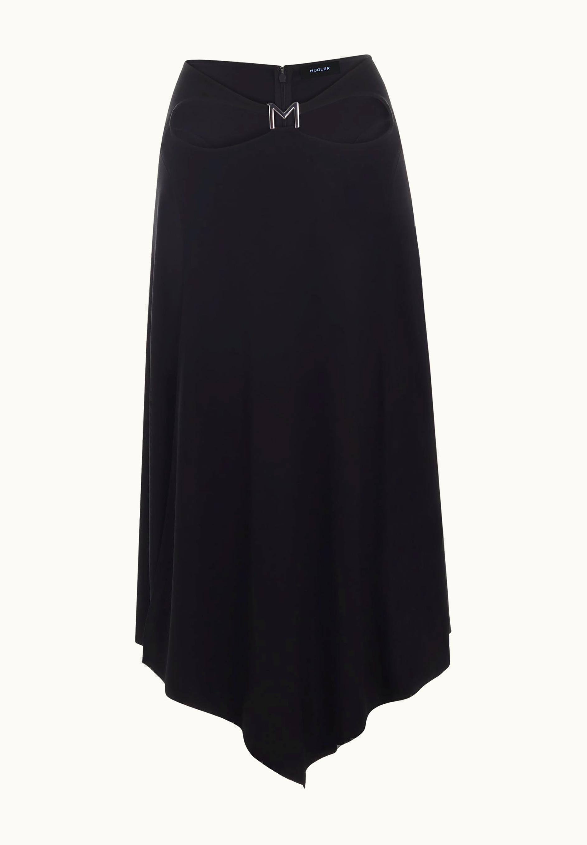 Mugler Mugler Black M cut-out Skirt