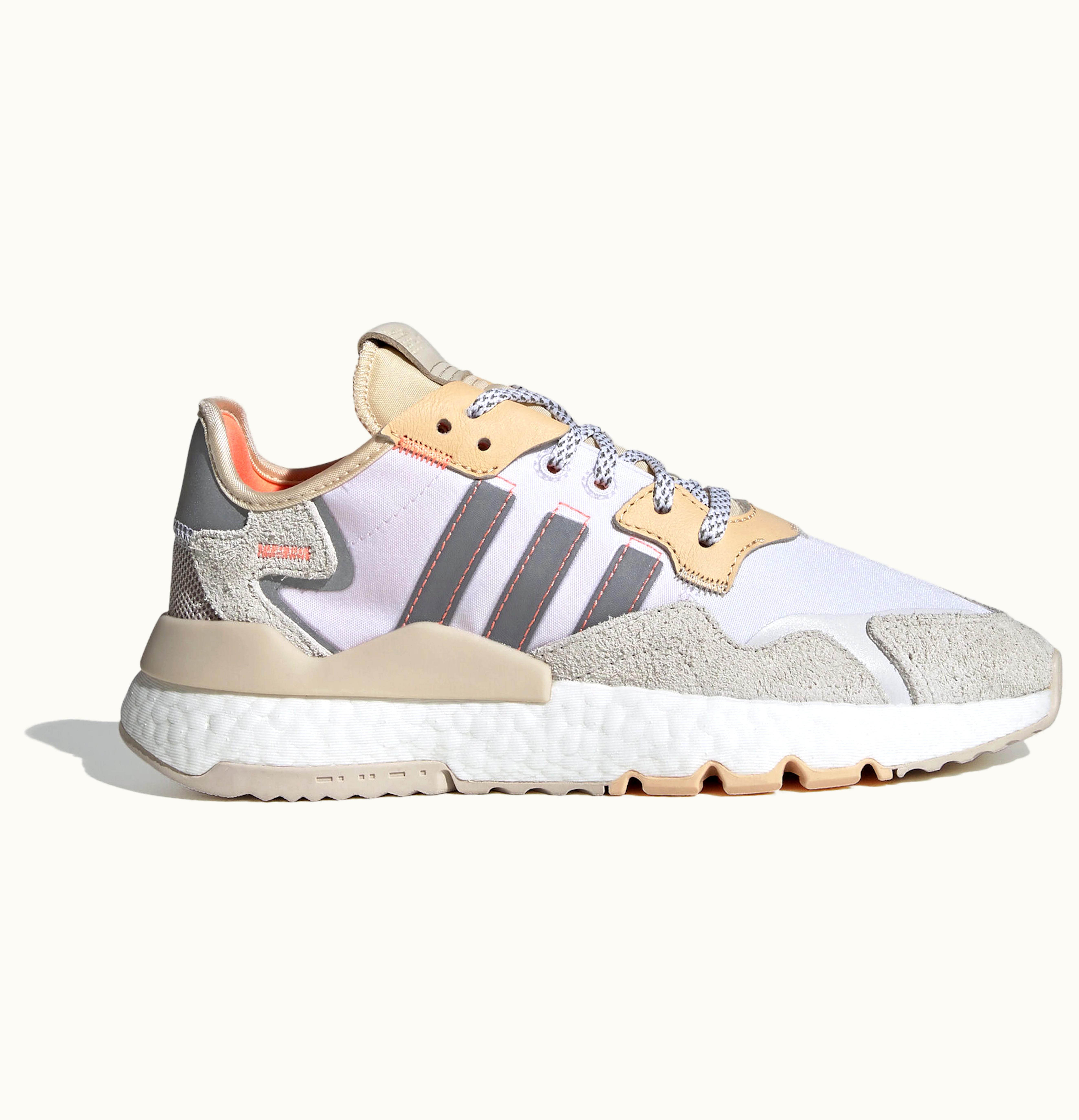 Adidas adidas Nite Jogger White Glow Orange W
