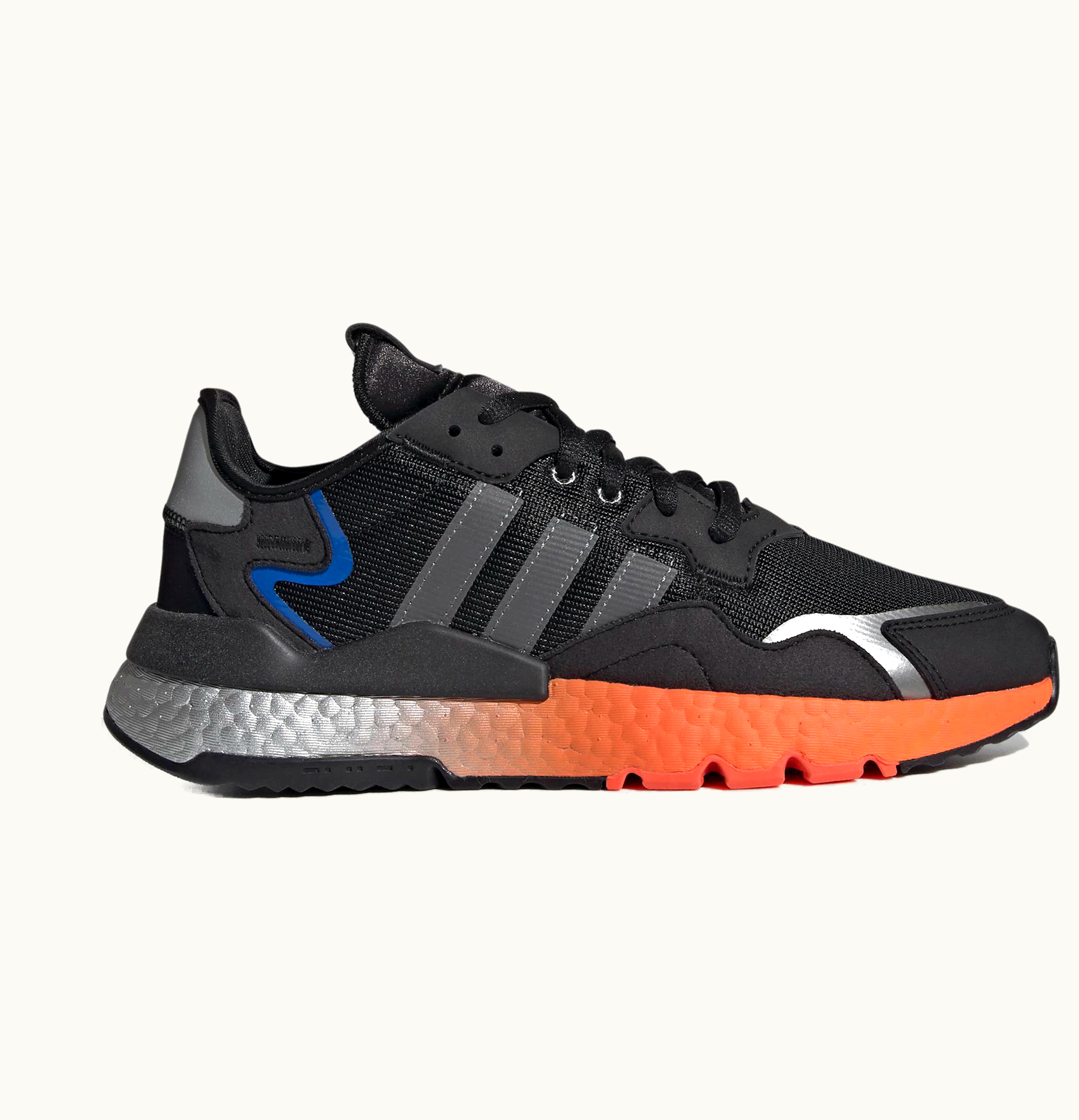 Adidas adidas Nite Jogger Black Orange Silver
