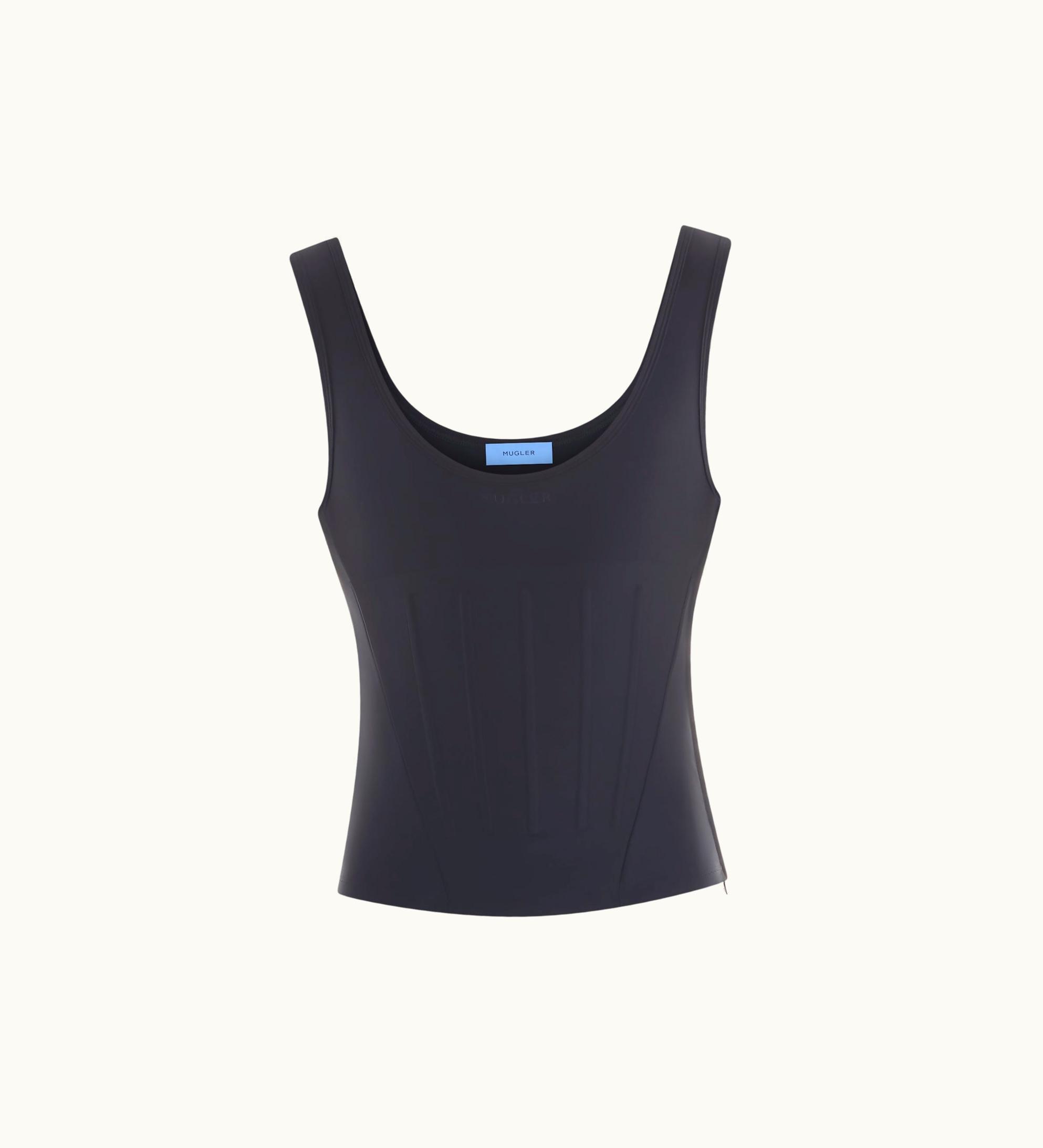 Mugler Mugler Corseted Tank Top