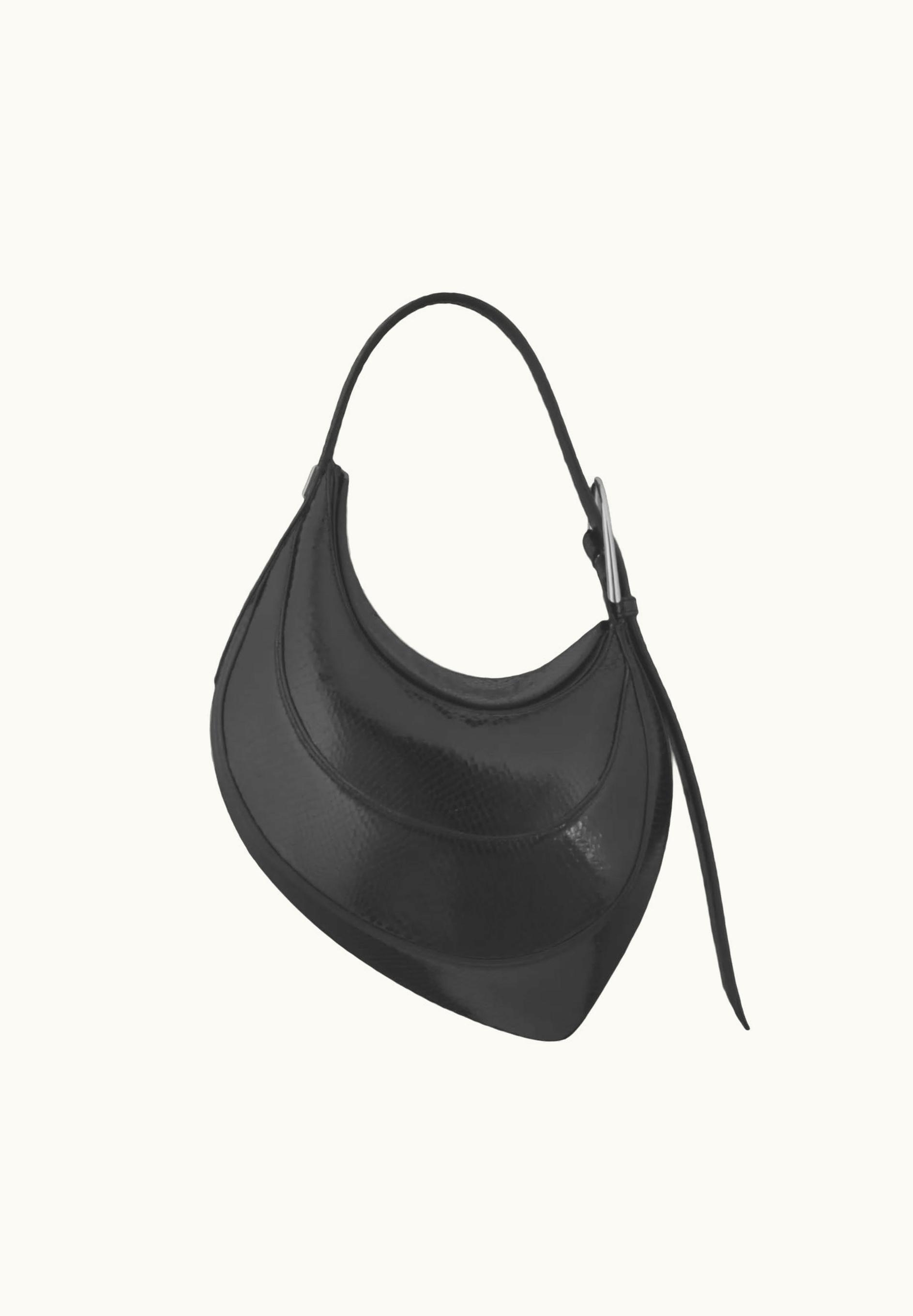 Mugler Small Black Snake Spiral Curve 02