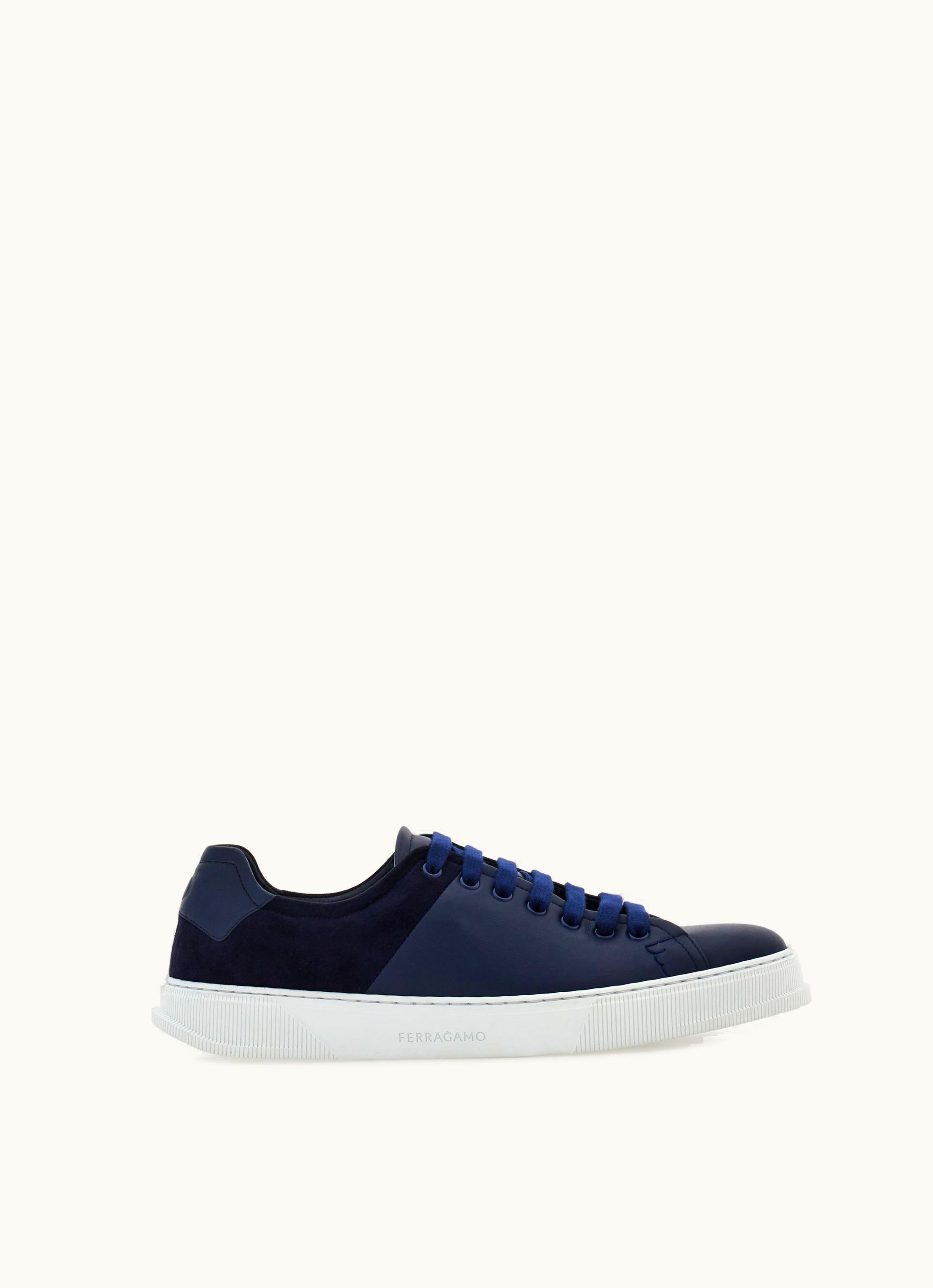 Ferragamo Ferragamo Low Cut Sneaker Low-Top Sneakers Blue