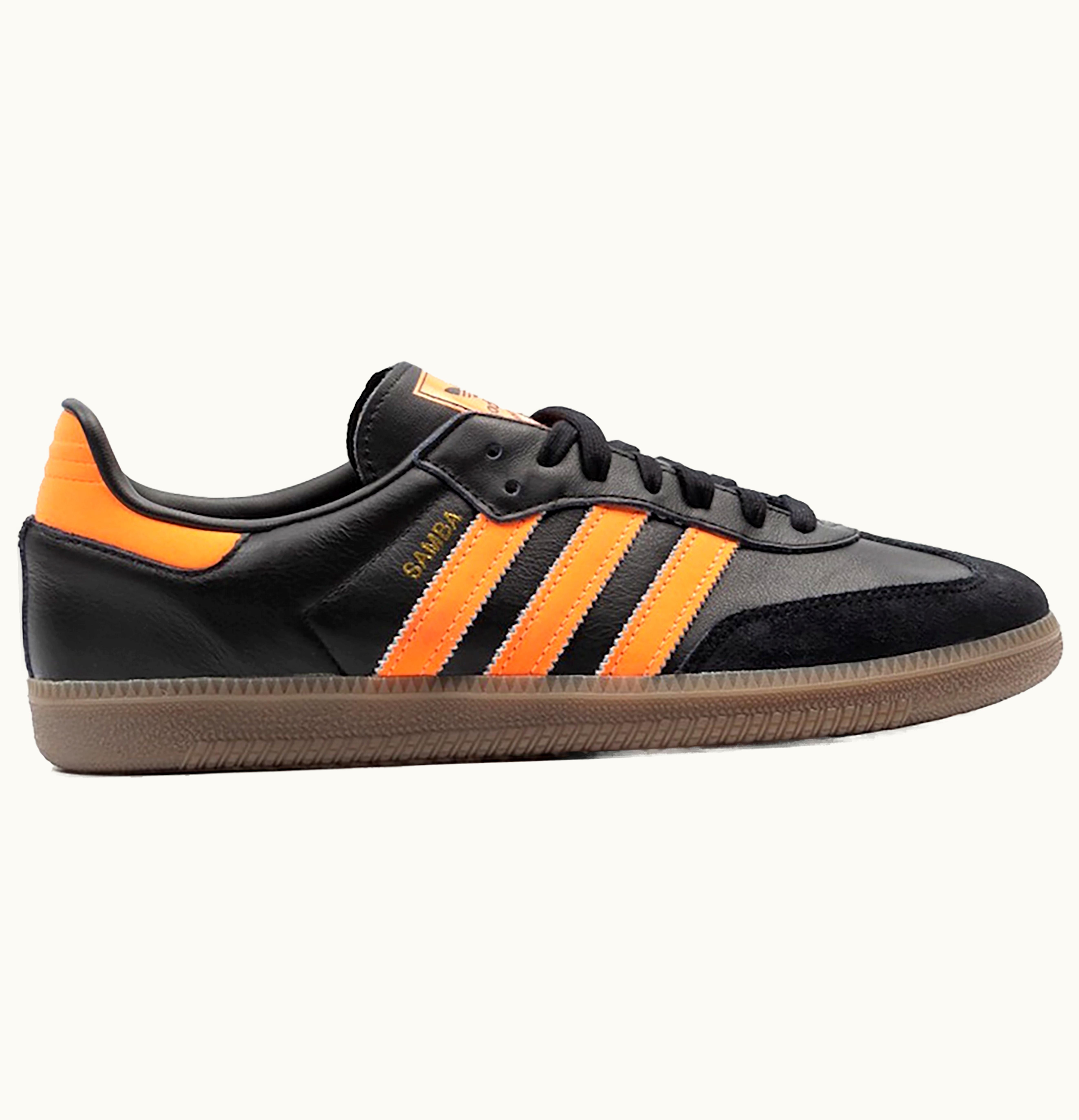 Adidas adidas Samba OG Core Black Hi Res Orange