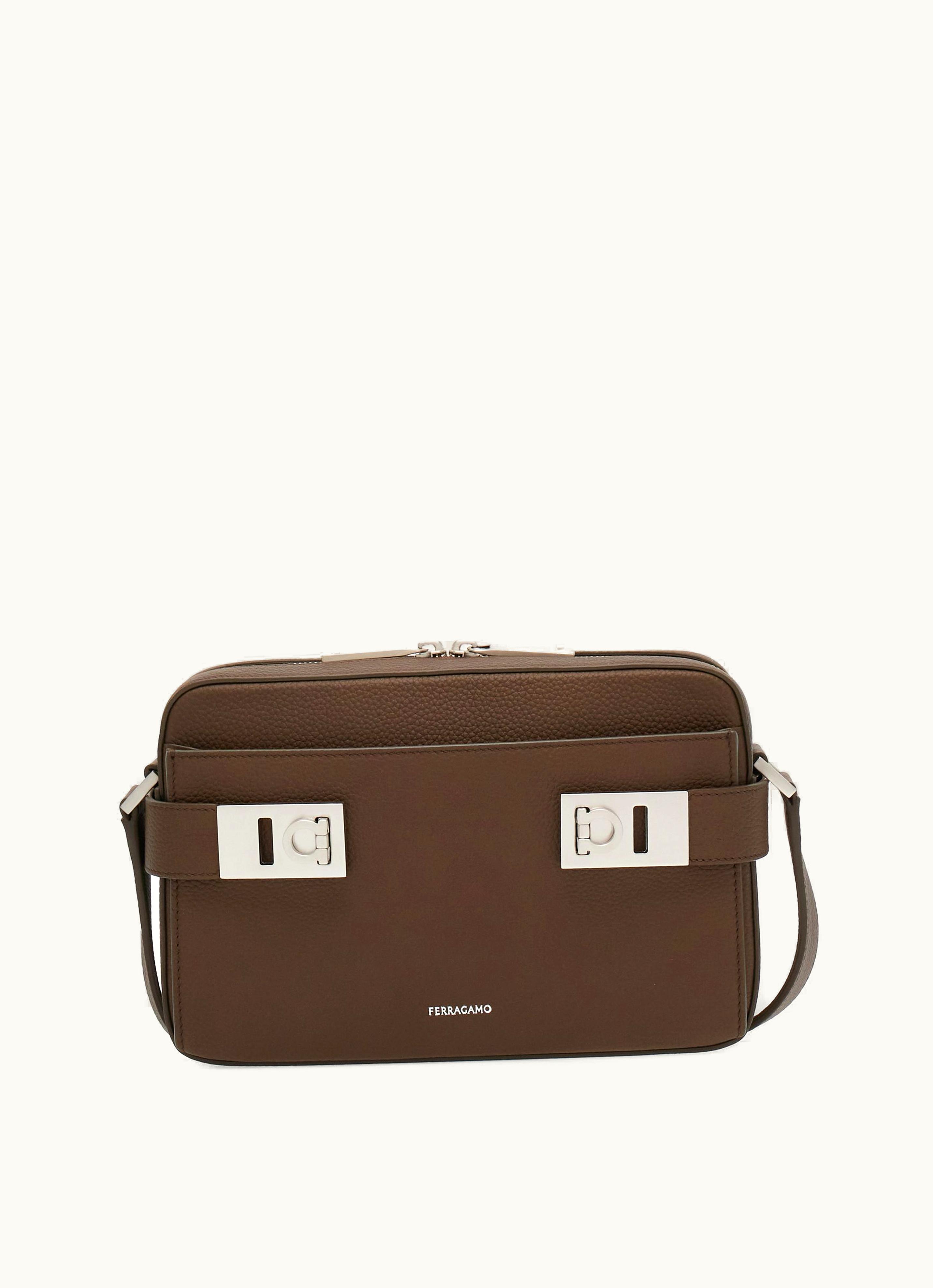 Ferragamo Ferragamo Gancini Buckle Cross-Body & Belt Bags Neutral