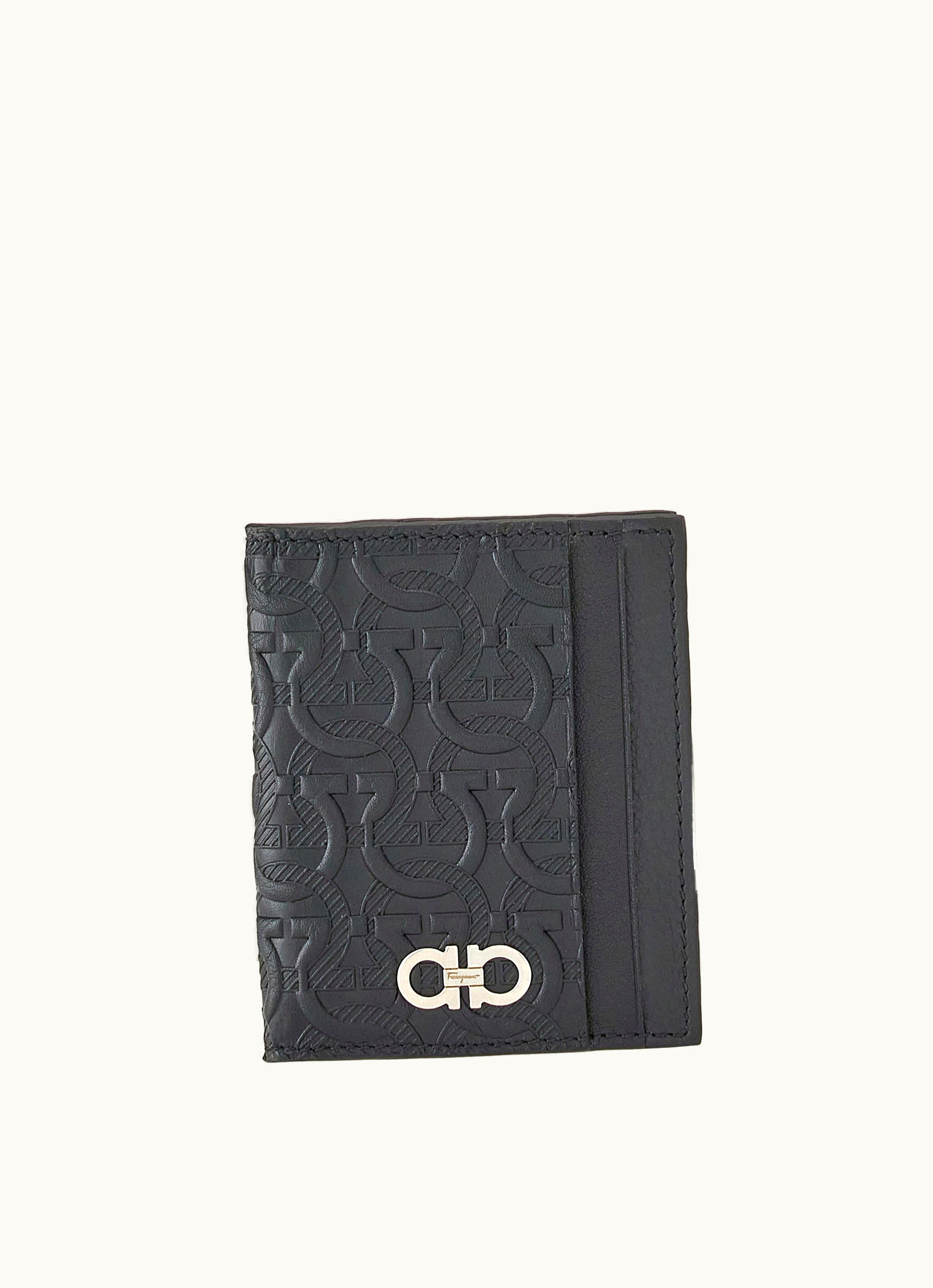 Ferragamo Ferragamo Gancini Credit Card Holder Card Holders & Keychains 753599