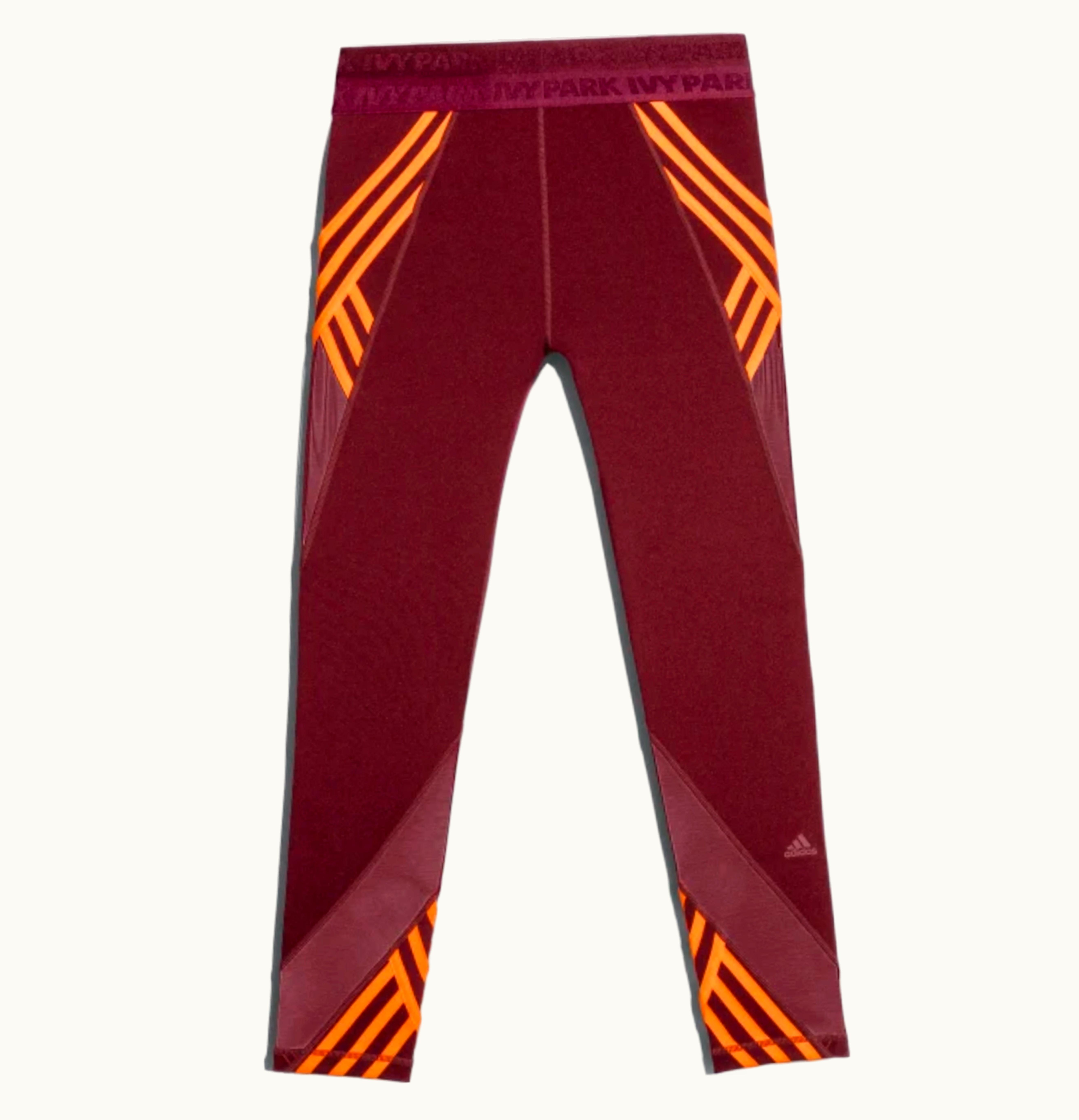 Adidas adidas Ivy Park 7 8 Tights Maroon Solar Orange