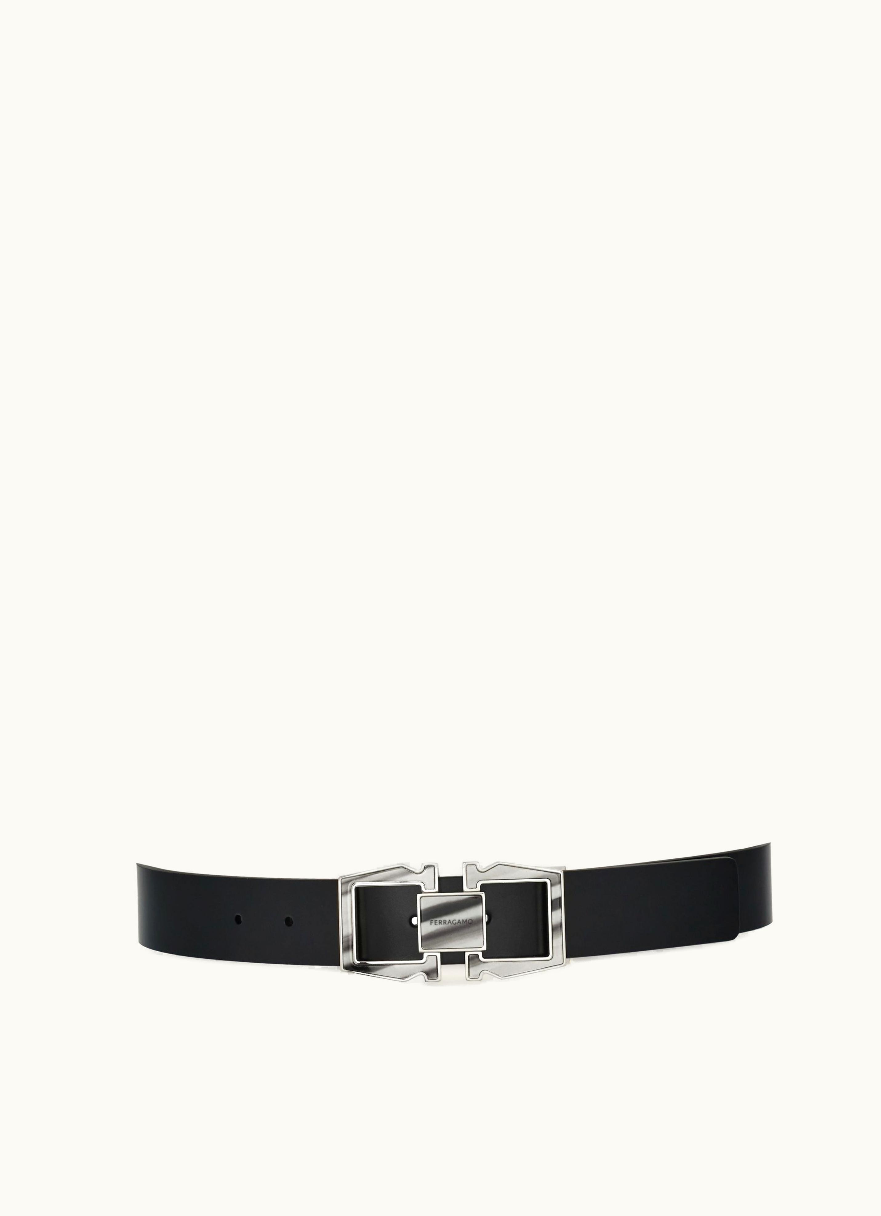 Ferragamo Ferragamo Reversible And Adjustable Gancini Belt Belts 773321