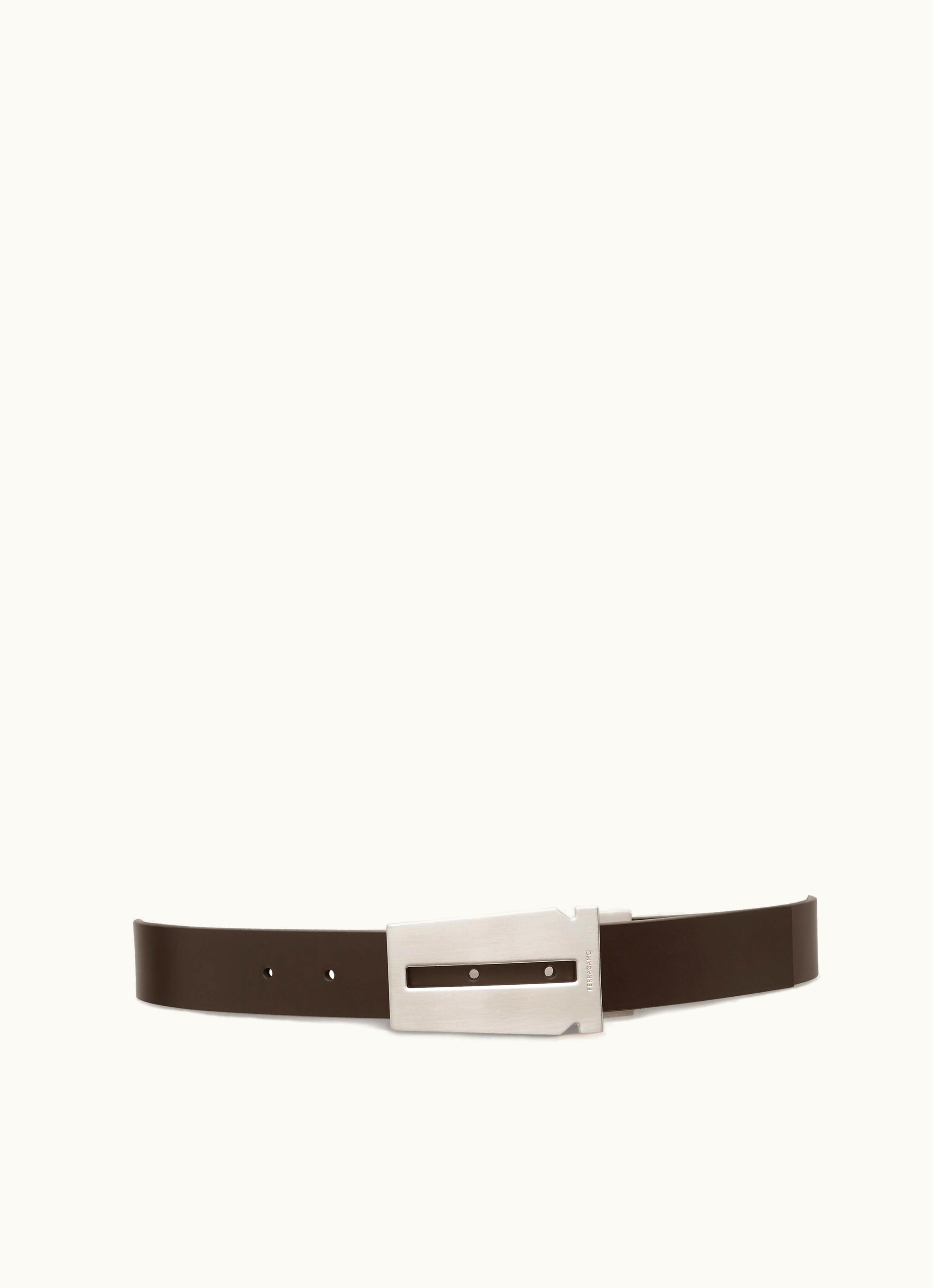 Ferragamo Ferragamo Reversible And Adjustable Gancini Belt Belts 764828
