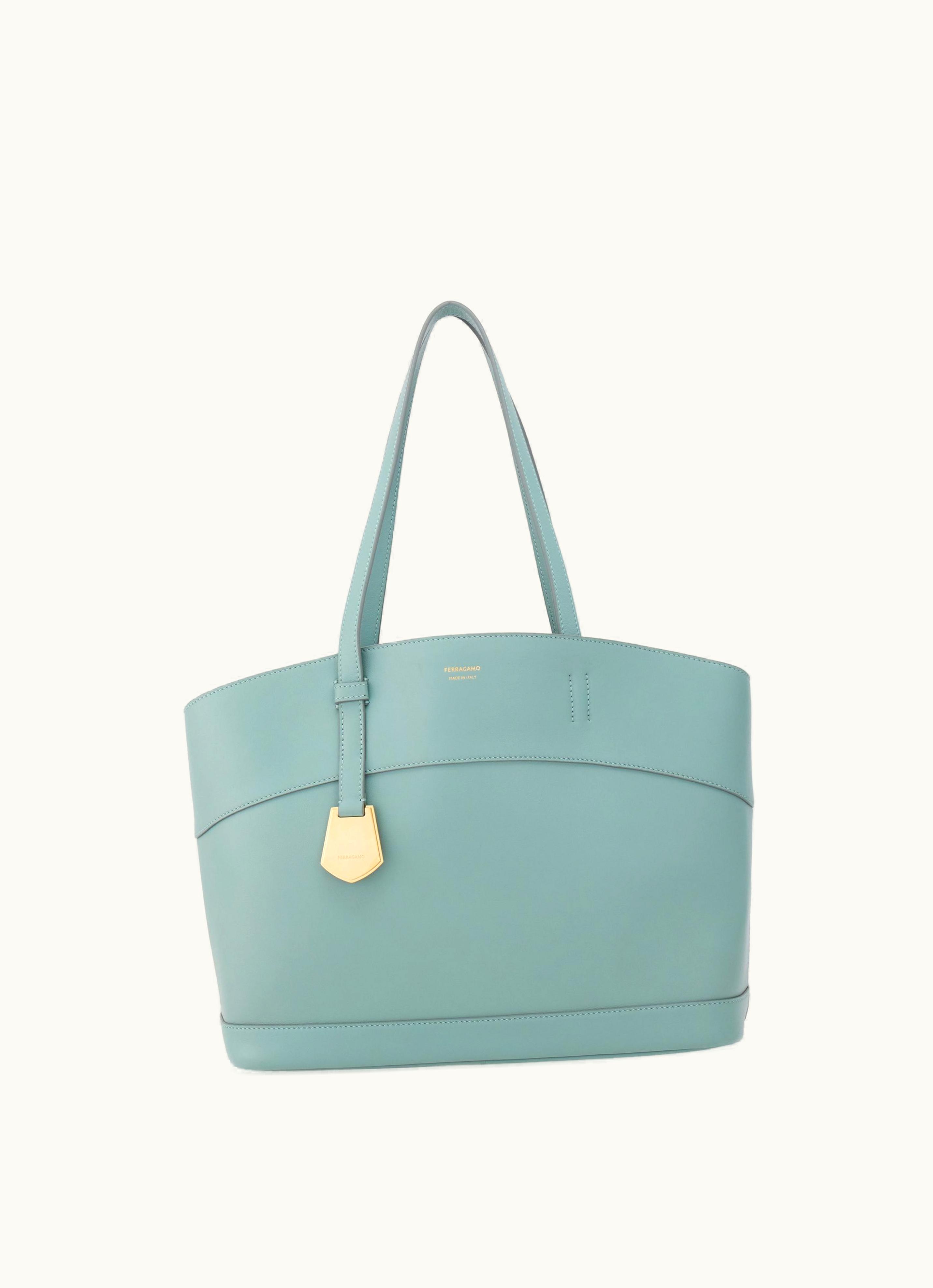 Ferragamo Ferragamo Charming Tote Bag Green