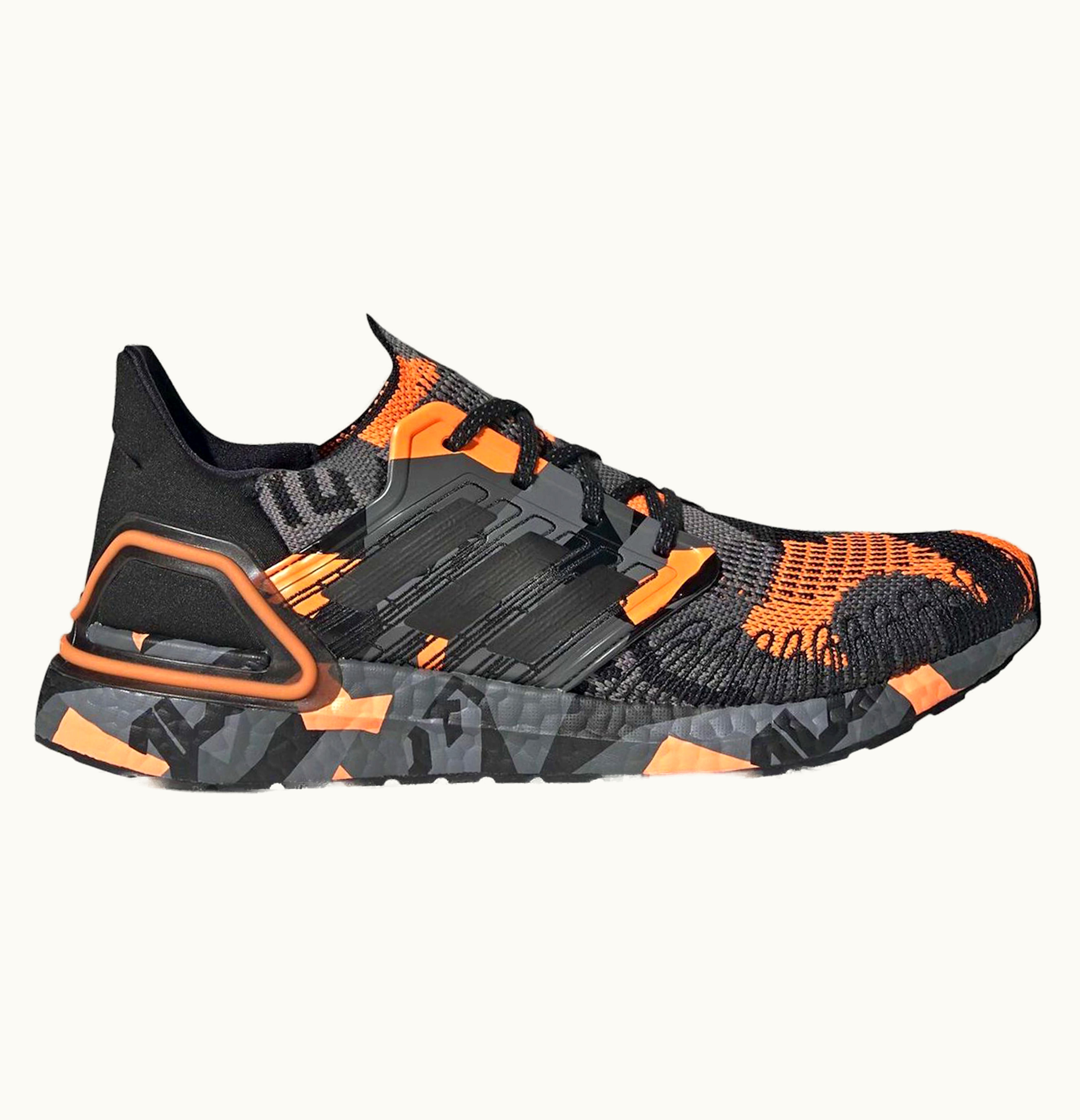 Adidas adidas Ultra Boost 20 Geometric Pack Black Signal Orange