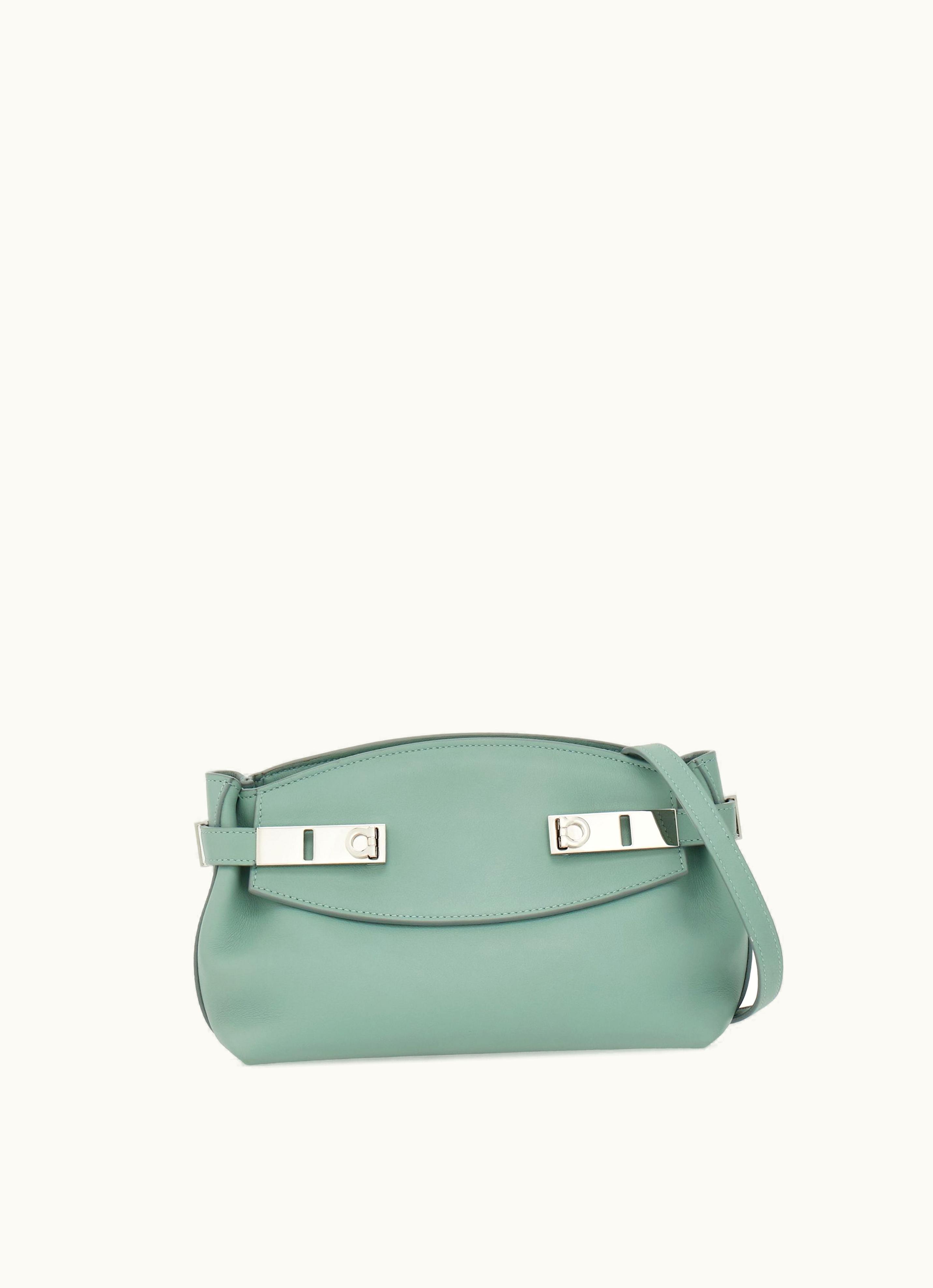 Ferragamo Ferragamo Hug Crossbody Bag Green