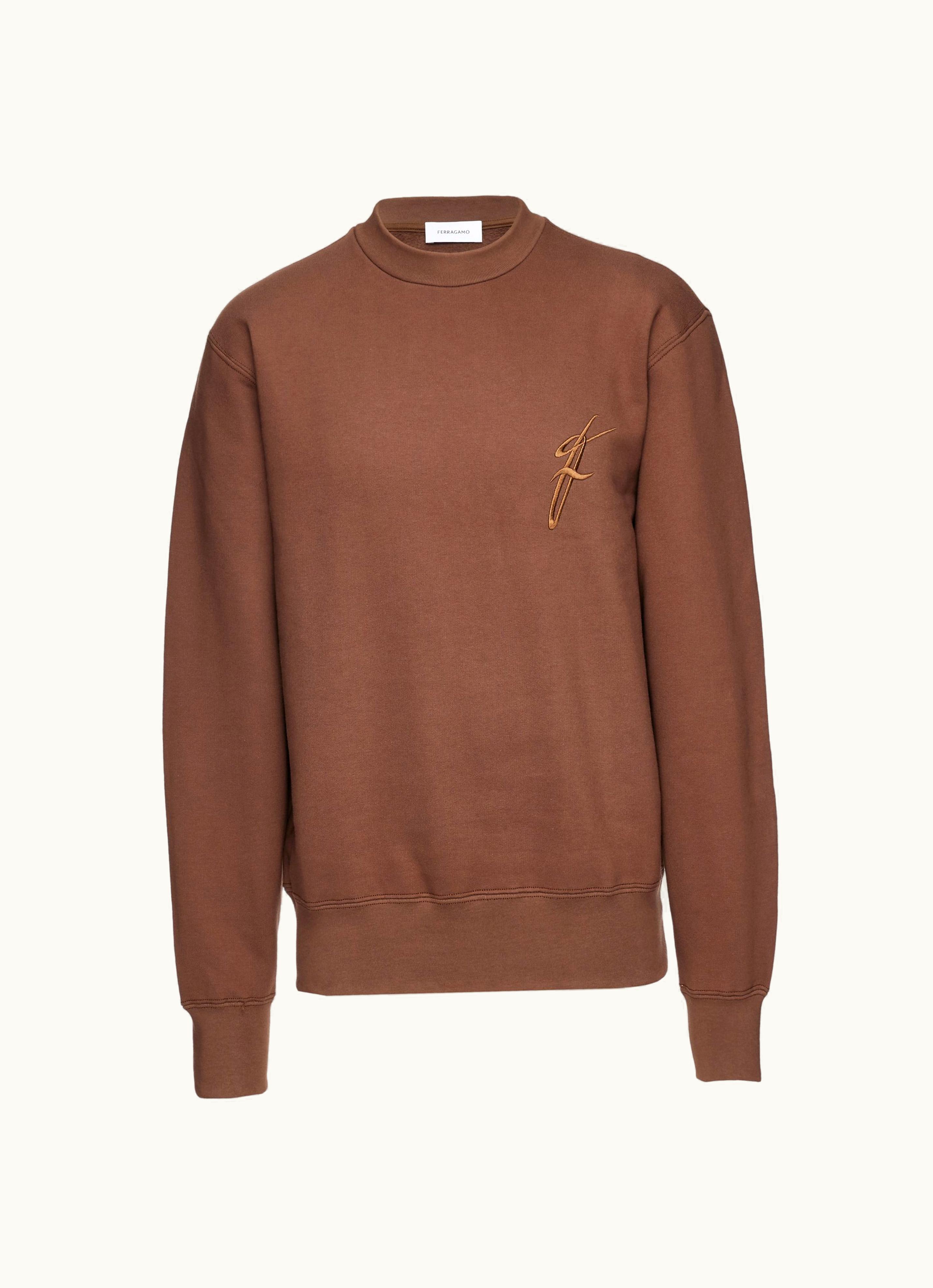 Ferragamo Ferragamo Round Neck Sweater Knitwear & Sweatshirts