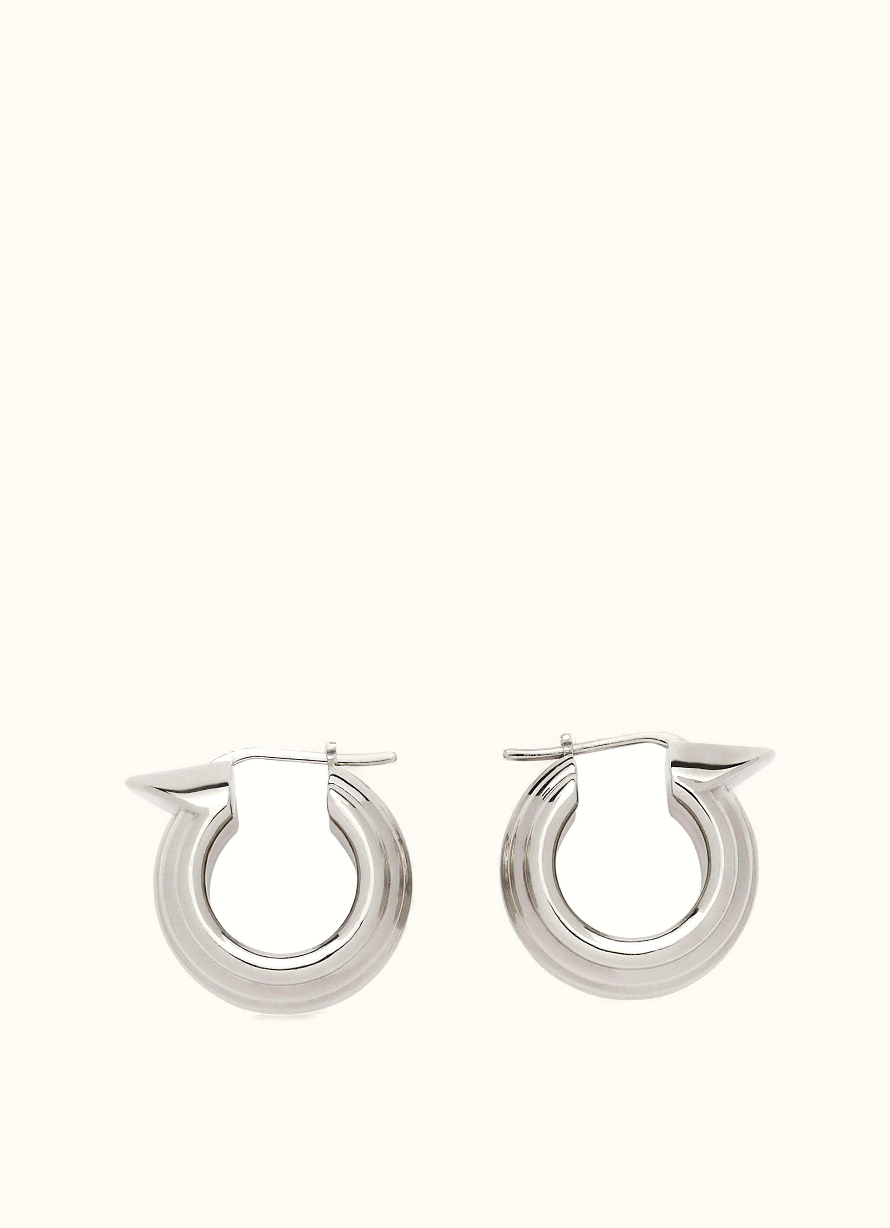 Ferragamo Ferragamo Gancini Earring Silver
