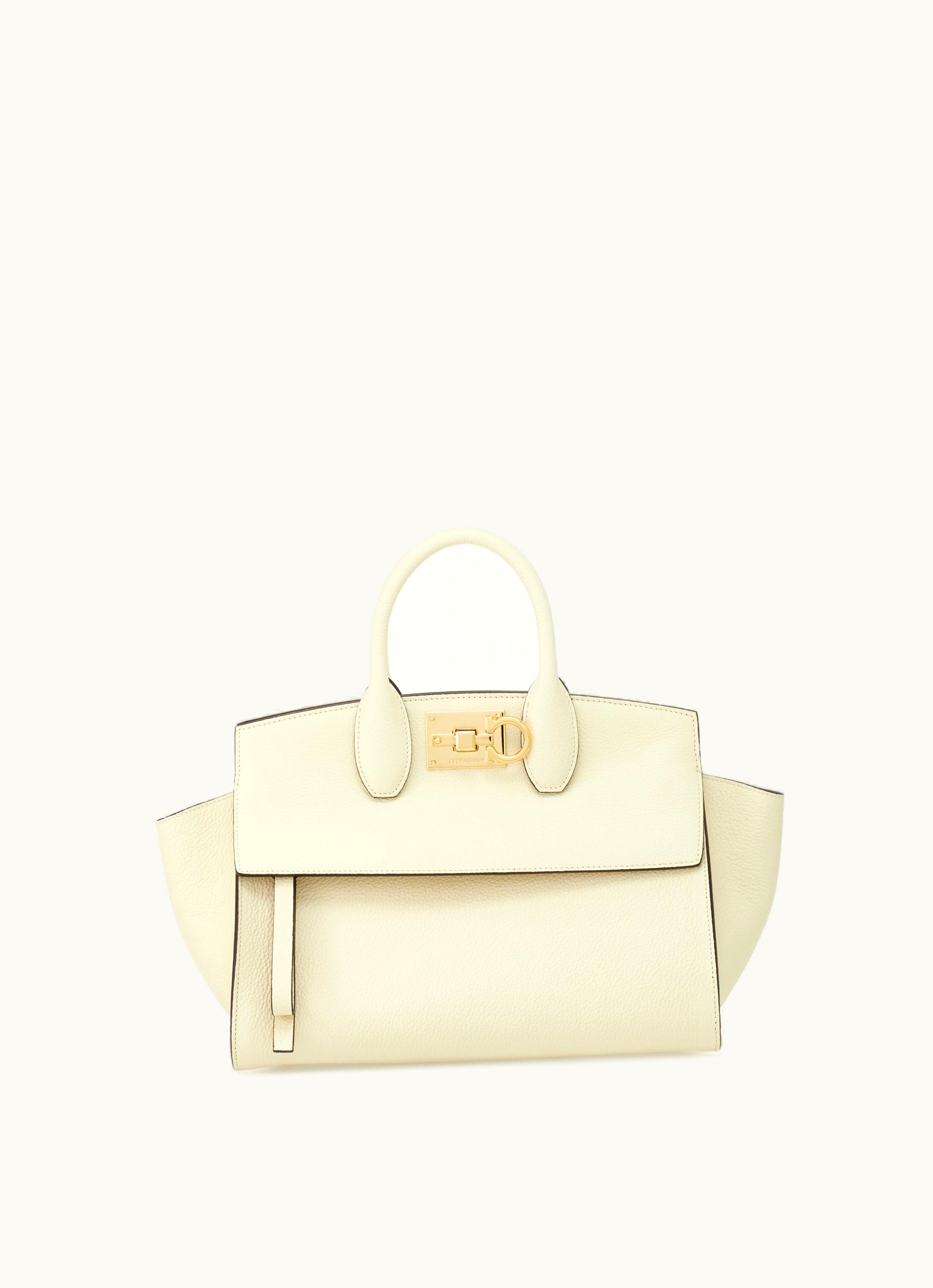 Ferragamo Ferragamo Studio Soft Bag (s) White