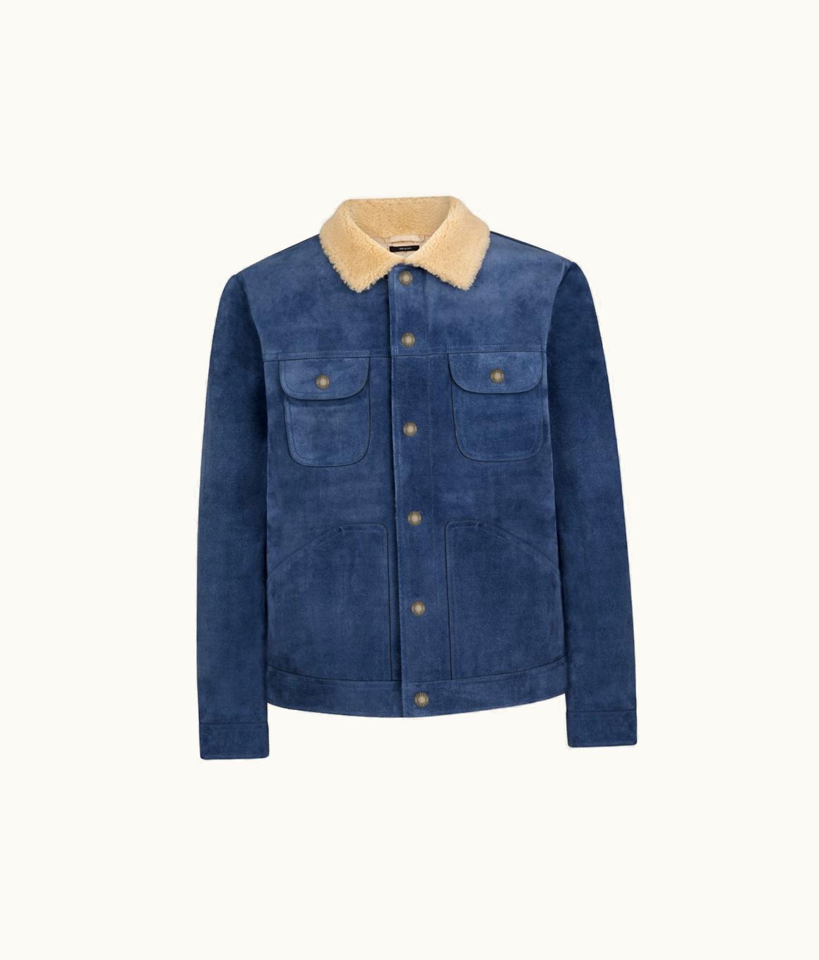 Tom Ford Tom Ford Suede Shearling Trucker