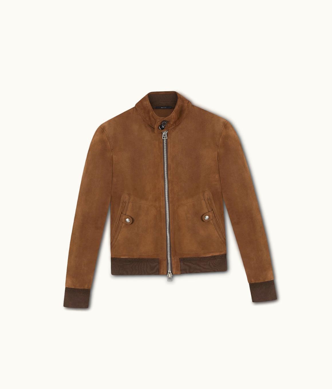 Tom Ford Tom Ford Suede Harrington Jacket