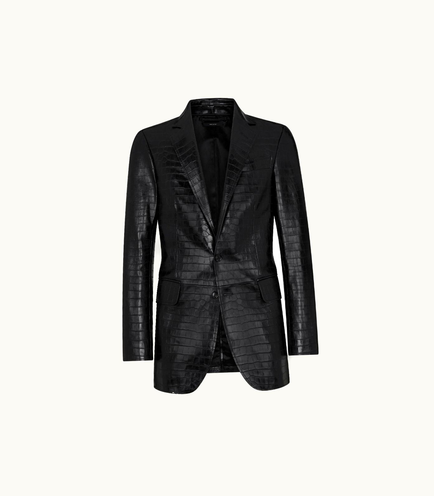 Tom Ford Tom Ford Printed Croc Sartorial Blazer