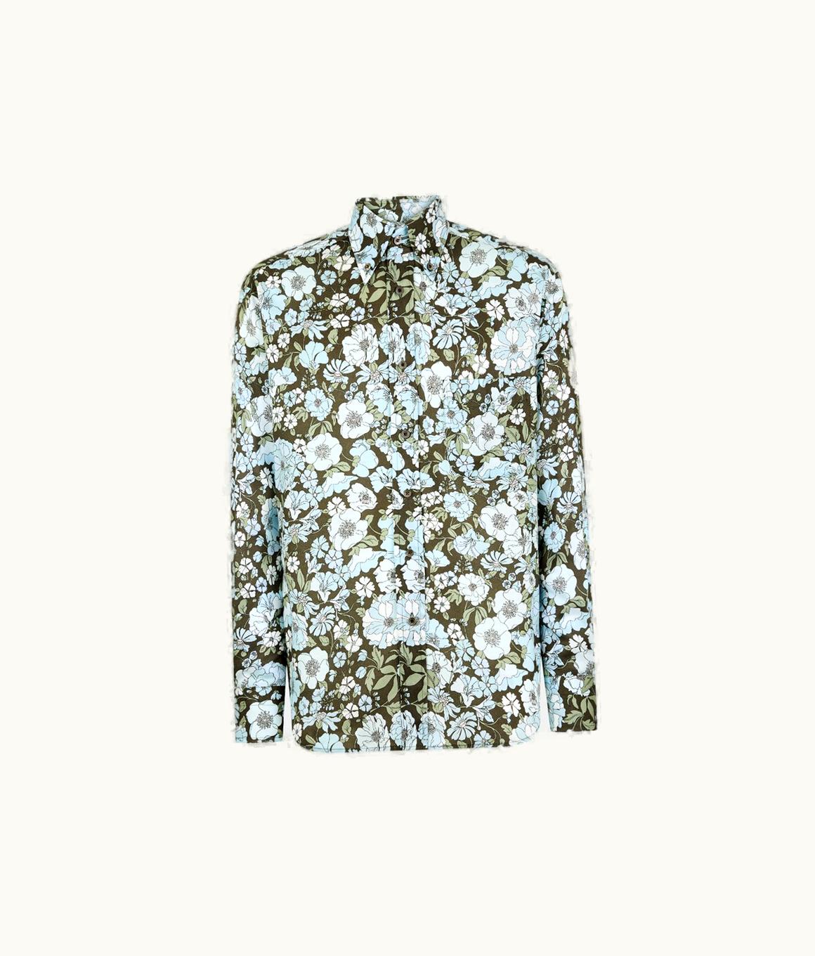 Tom Ford Tom Ford Delicate Floral Fluid Fit Shirt