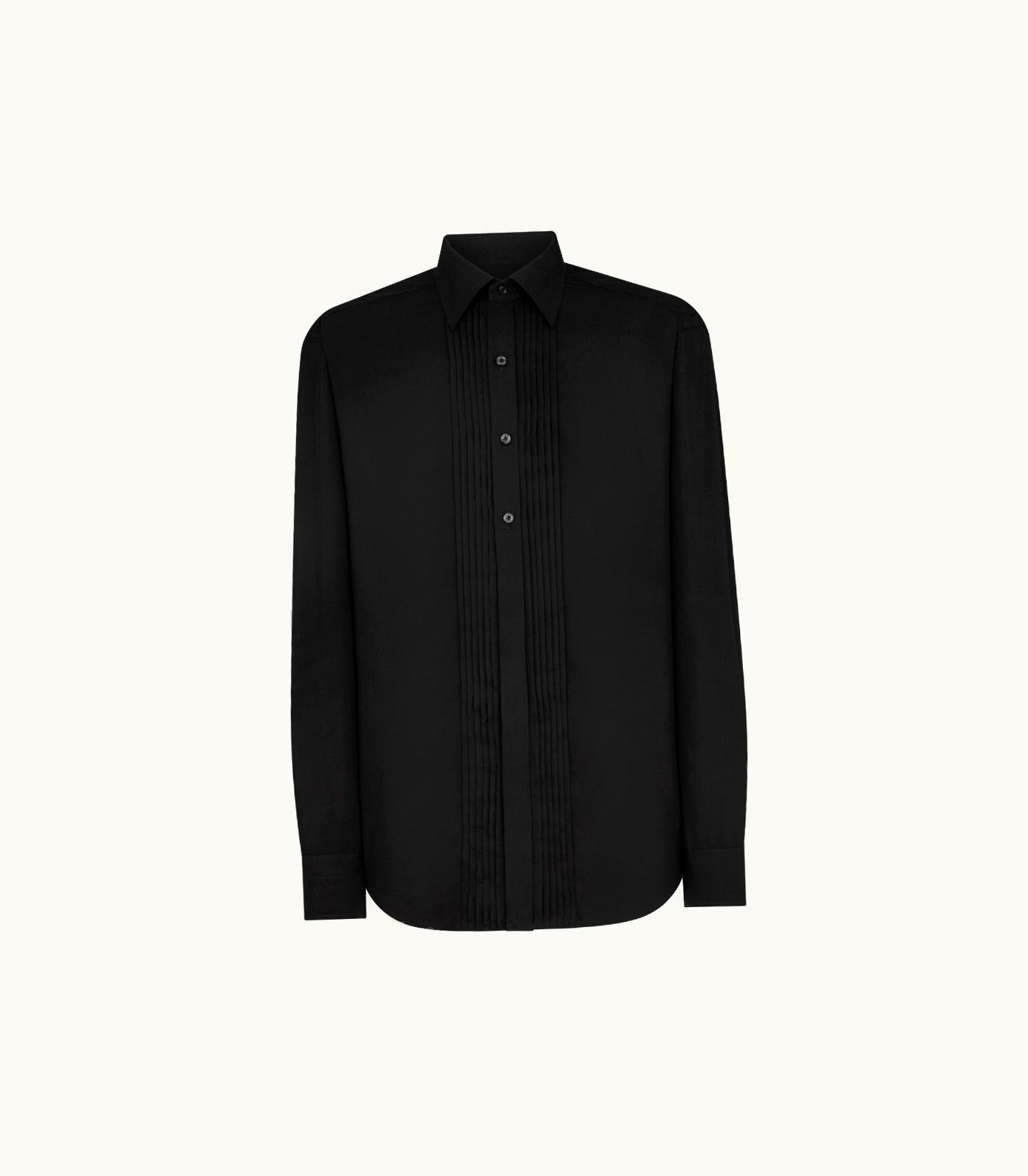 Tom Ford Tom Ford Silk Parachute Slim Fit Evening Shirt