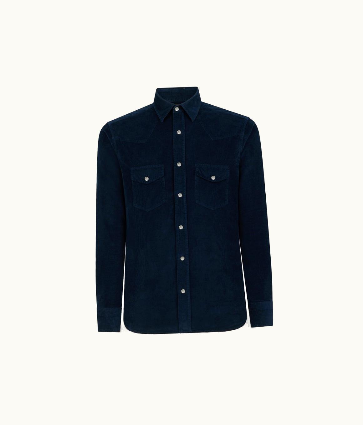 Tom Ford Tom Ford Corduroy Western Shirt