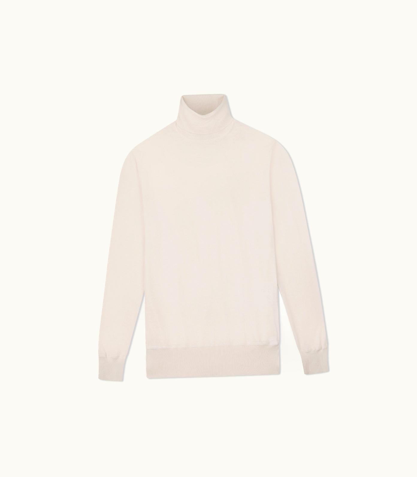Tom Ford Tom Ford Fine Gauge Cashmere Silk Roll Neck