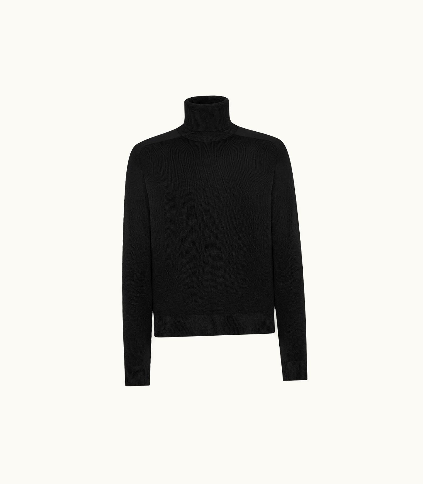 Tom Ford Tom Ford Silk Double Face Roll Neck