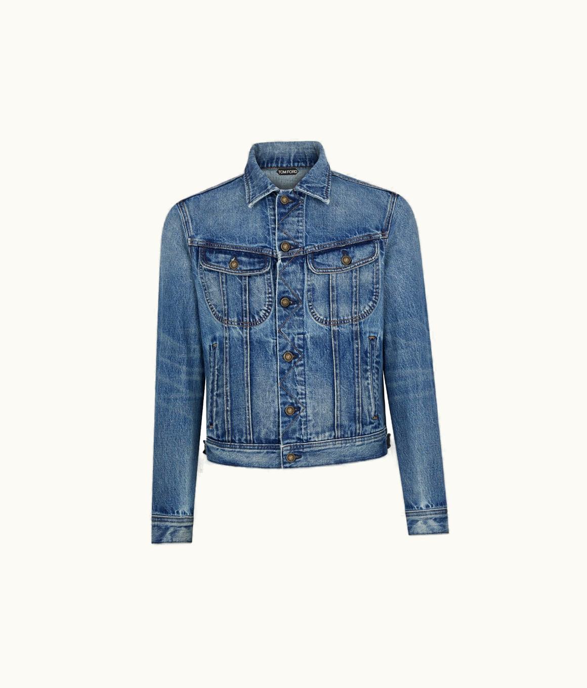 Tom Ford Tom Ford High Low Icon Denim Jacket