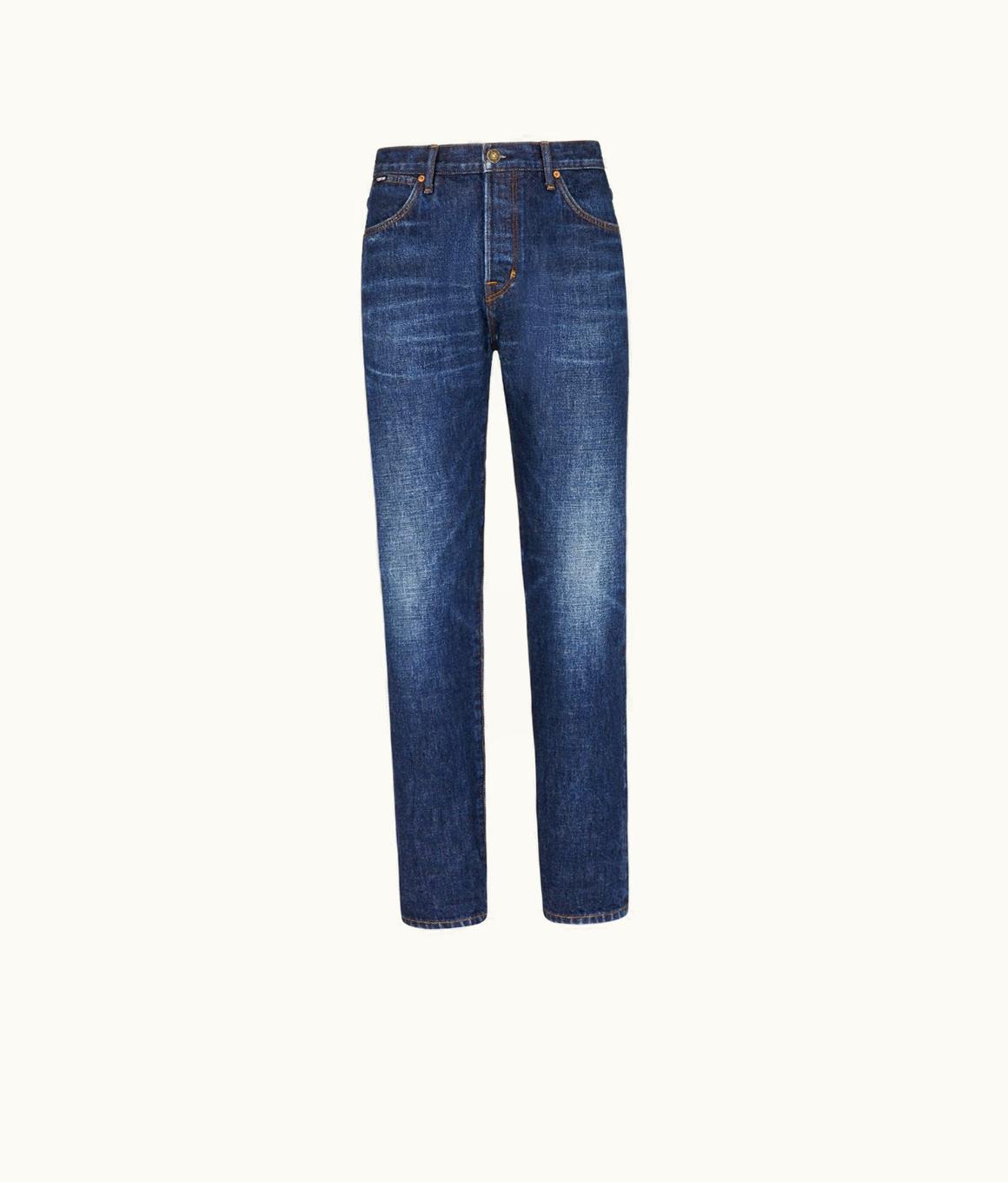 Tom Ford Tom Ford Indigo Selvedge Standard Fit Denim