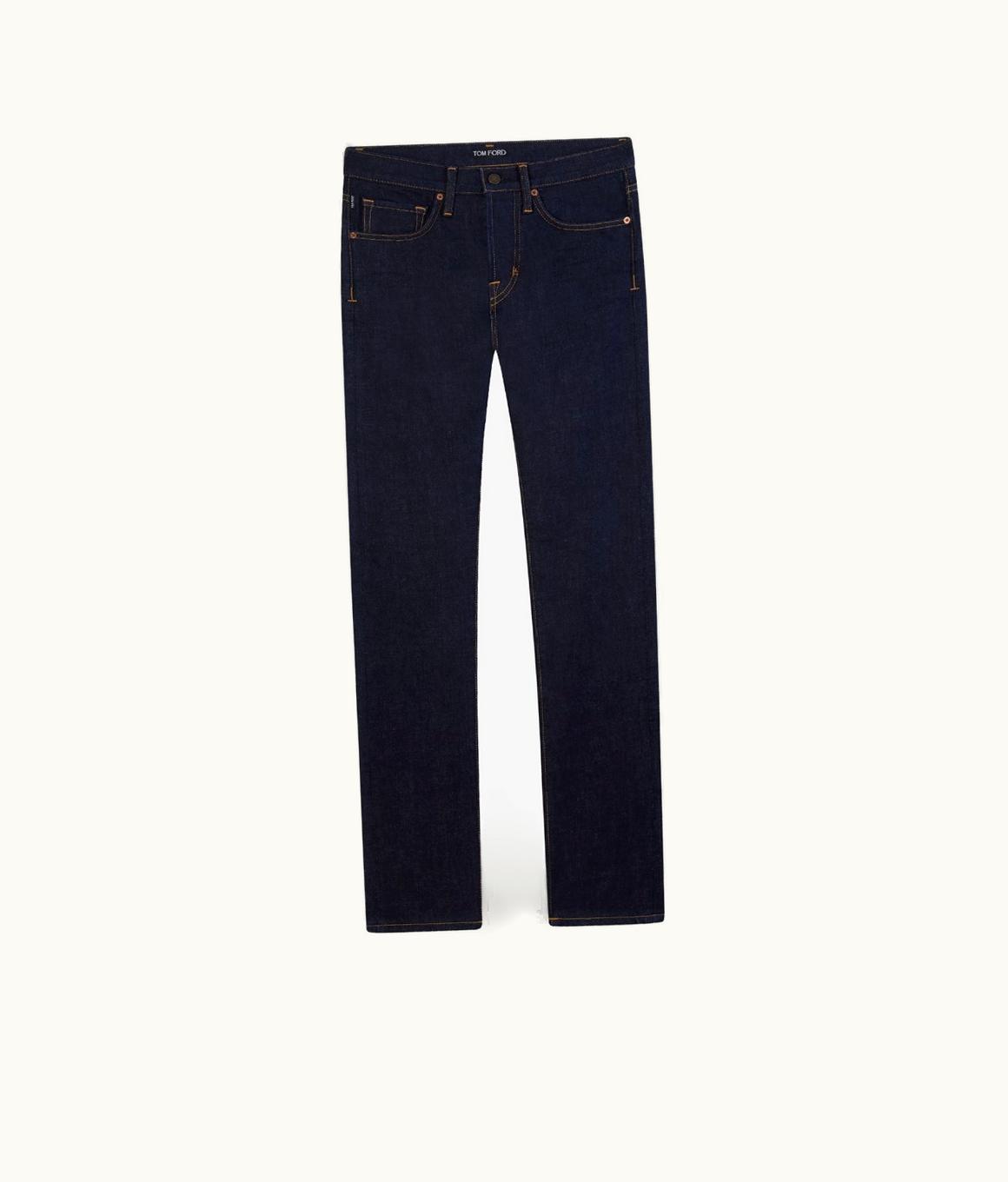 Tom Ford Tom Ford Indigo Rinse Stretch Slim Fit Denim