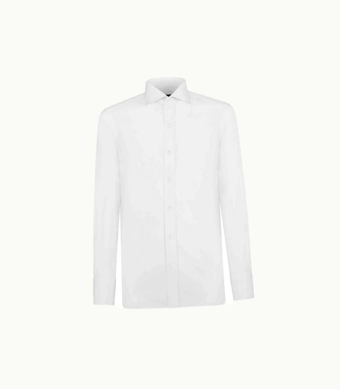Tom Ford Tom Ford Poplin Slim Fit Shirt HSBX01-CGS11