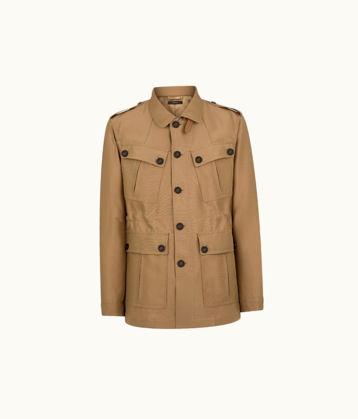 Tom Ford Tom Ford Wool Silk Faille Safari Jacket