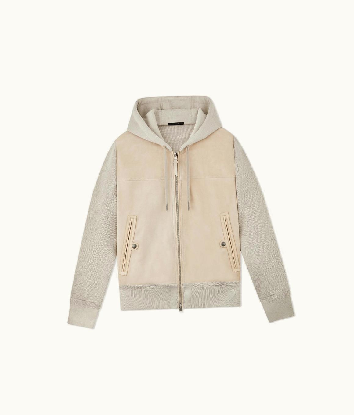 Tom Ford Tom Ford Suede Front Hoodie