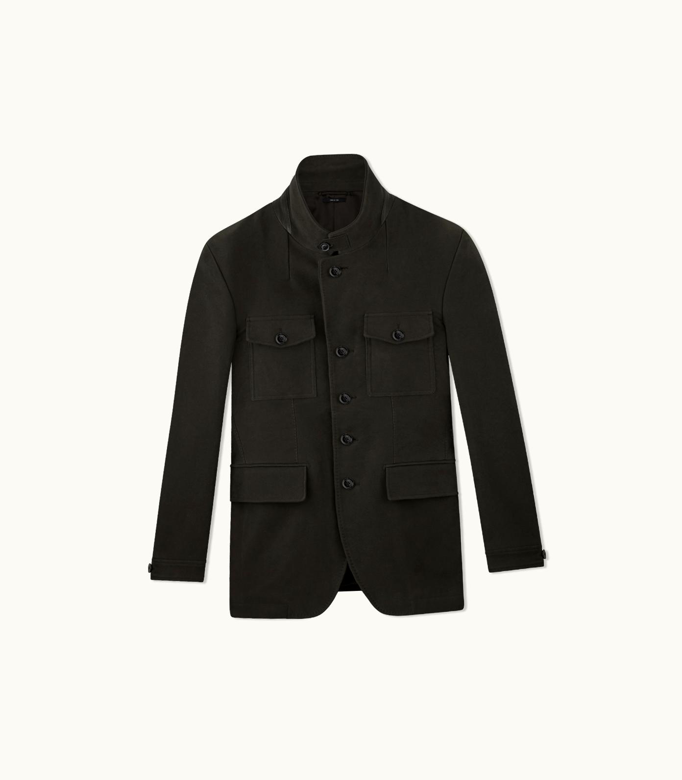 Tom Ford Tom Ford Moleskin Military Jacket